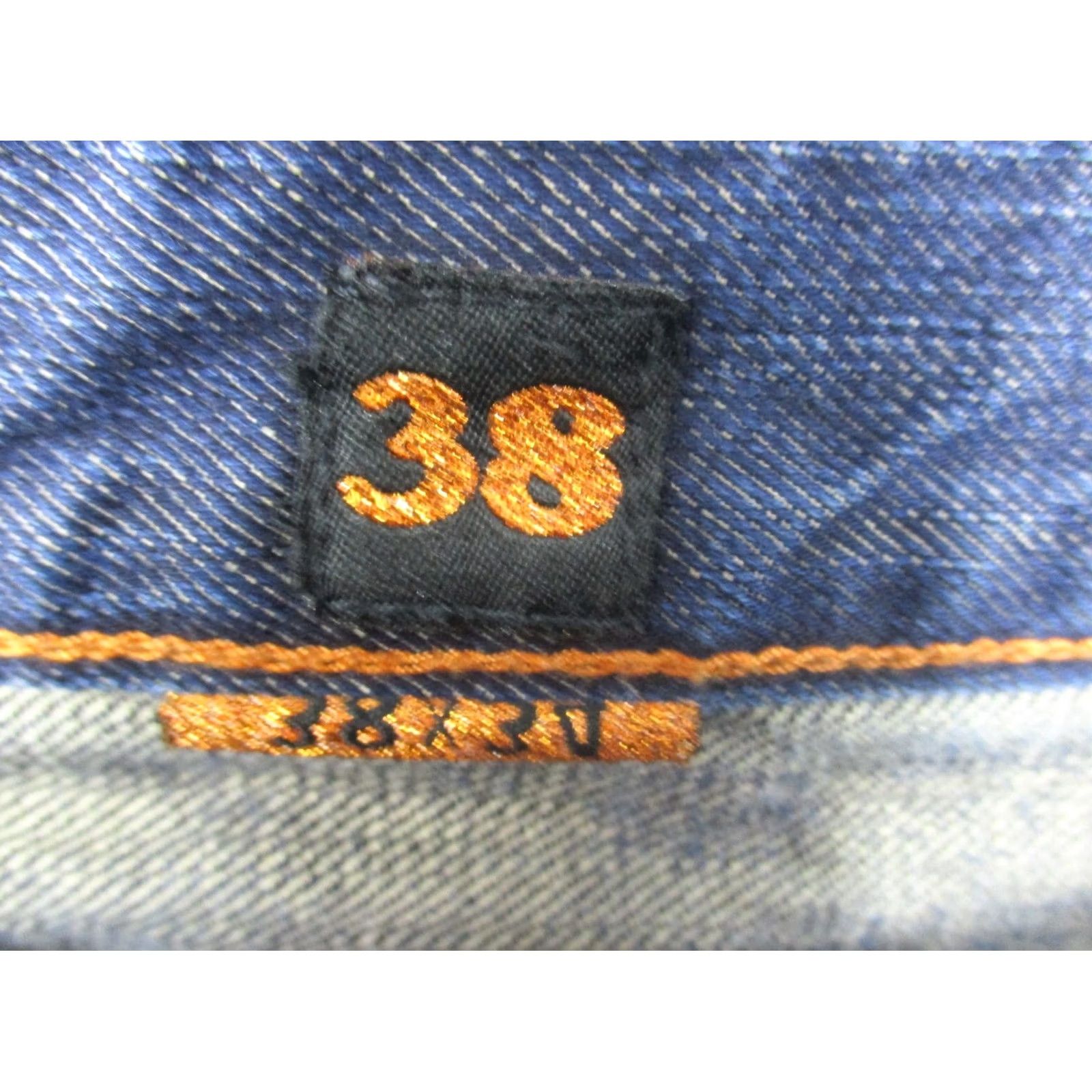 Ed Hardy VINTAGE Ed Hardy by Christian Audigier Jeans 38 Blue Embroidered Love Kills Slowly Mens Size US 38 / EU 54 - 5 Thumbnail