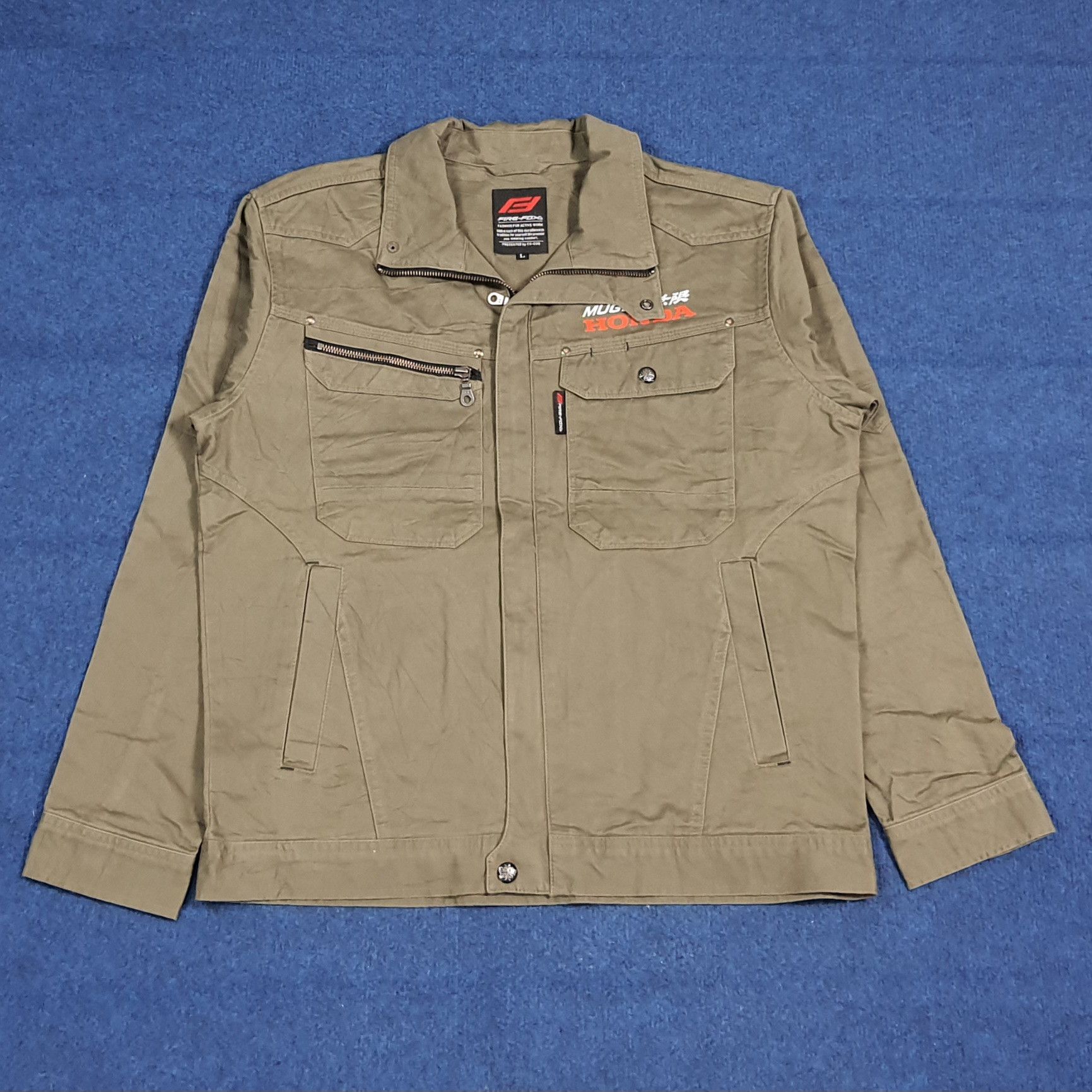 Japanese Brand Vintage Mugen Honda Motorsports Custom Logo Jacket C284N19 Size US M / EU 48-50 / 2 - 3 Thumbnail