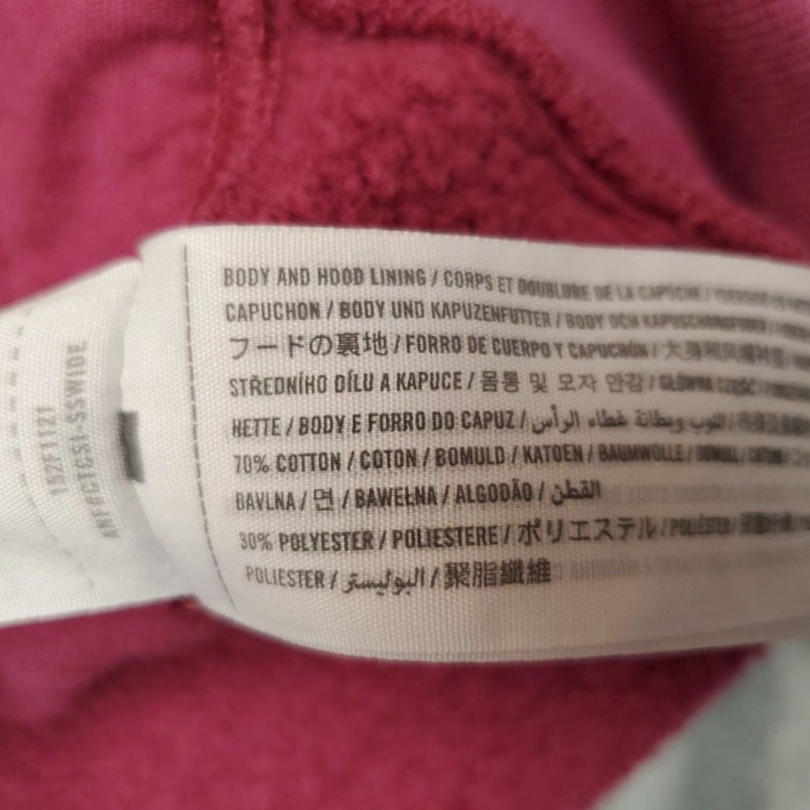 Abercrombie & Fitch VINTAGE Abercrombie & Fitch Hoodie Mens S Pink Fleece Retro 90s USA Y2K Logo Solid Pullover Cotton Blend Long Sleeve Size US S / EU 44-46 / 1 - 5 Thumbnail
