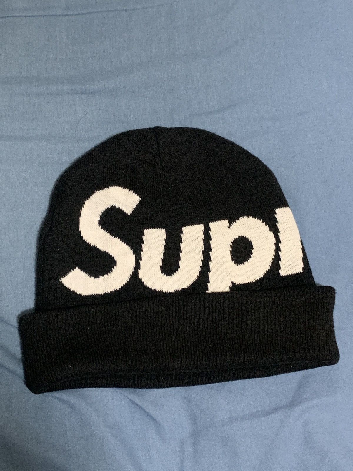 Supreme Supreme pre 2020 Beanie Big Logo Size ONE SIZE - 1 Thumbnail