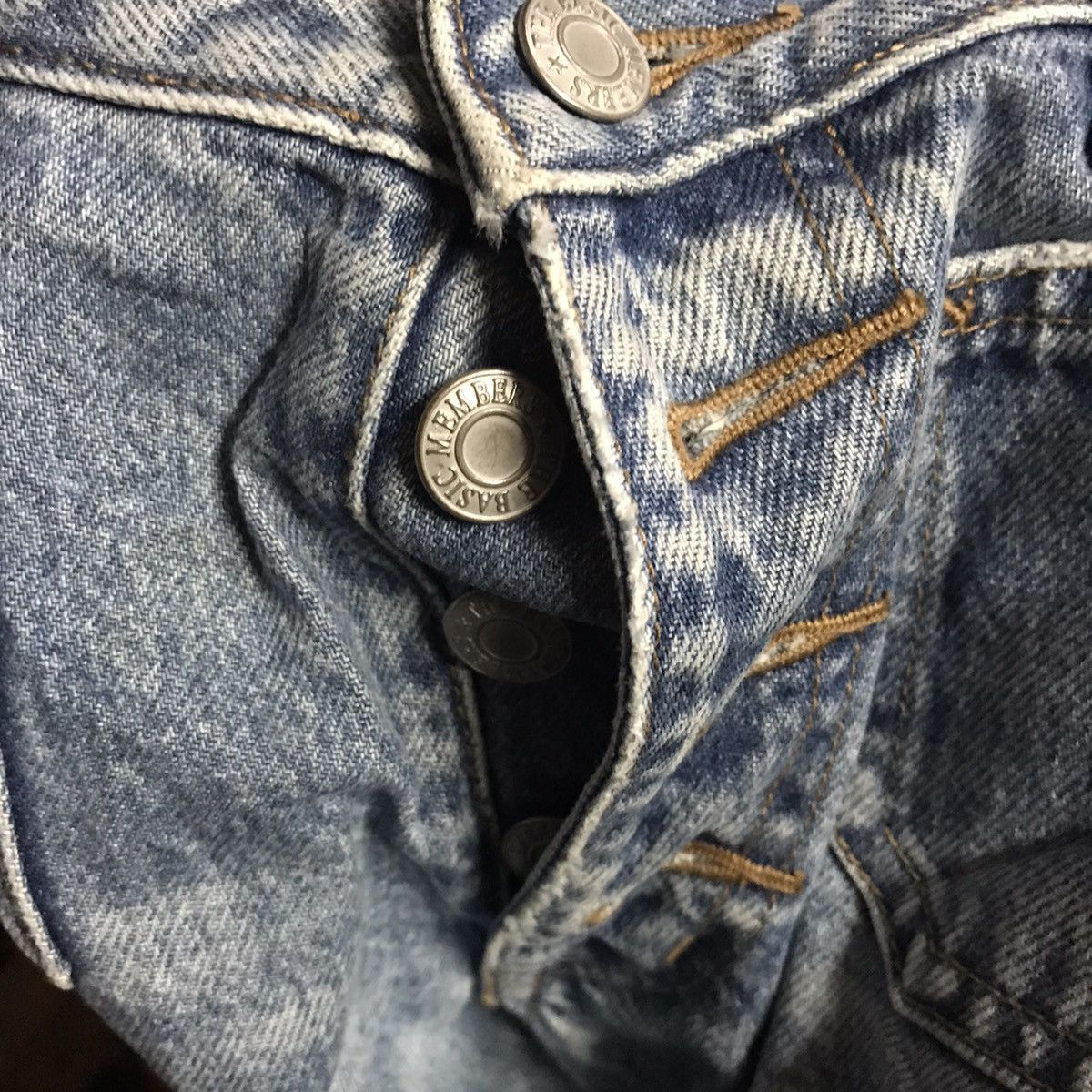 If Six Was Nine × The Unbranded Brand The Basic Members Denim Jeans Boocut Size 29" - 6 Thumbnail