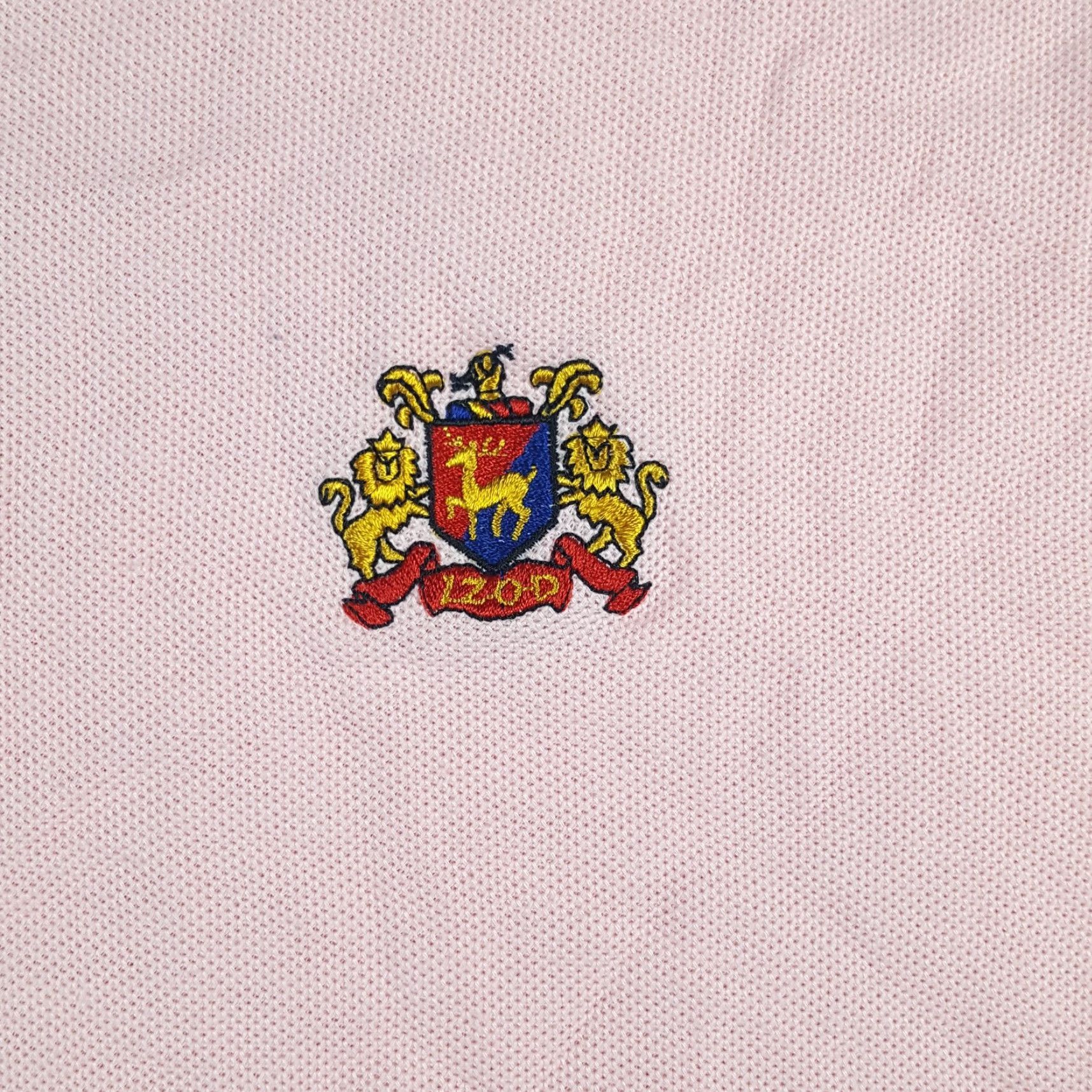 Izod VINTAGE IZOD Golf Club Polo Shirt Men L Pink Collared Short Sleeve Pullover 90s Preppy Classic Logo Golf Size US L / EU 52-54 / 3 - 3 Thumbnail