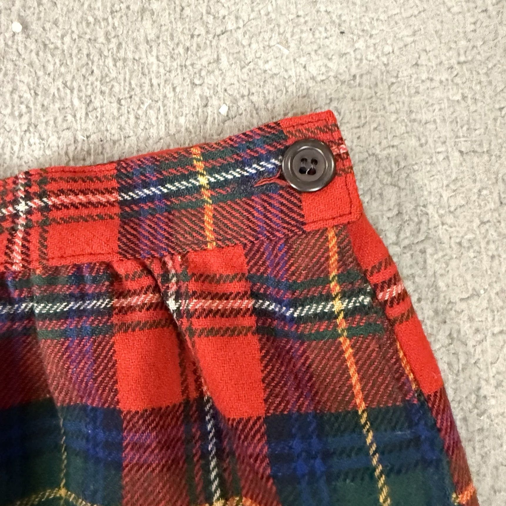 Pendleton Pendleton Skirt Womens 8 Red Boyd Tartan Plaid Wool Midi Academia Vintage Kip Size 30" / US 8 / IT 44 - 2 Thumbnail