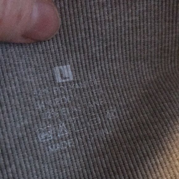 Lululemon WOMEN Grey Seamless Float Yoga Fitness Pants | L Size 38" / US 16 / IT 52 - 4 Thumbnail