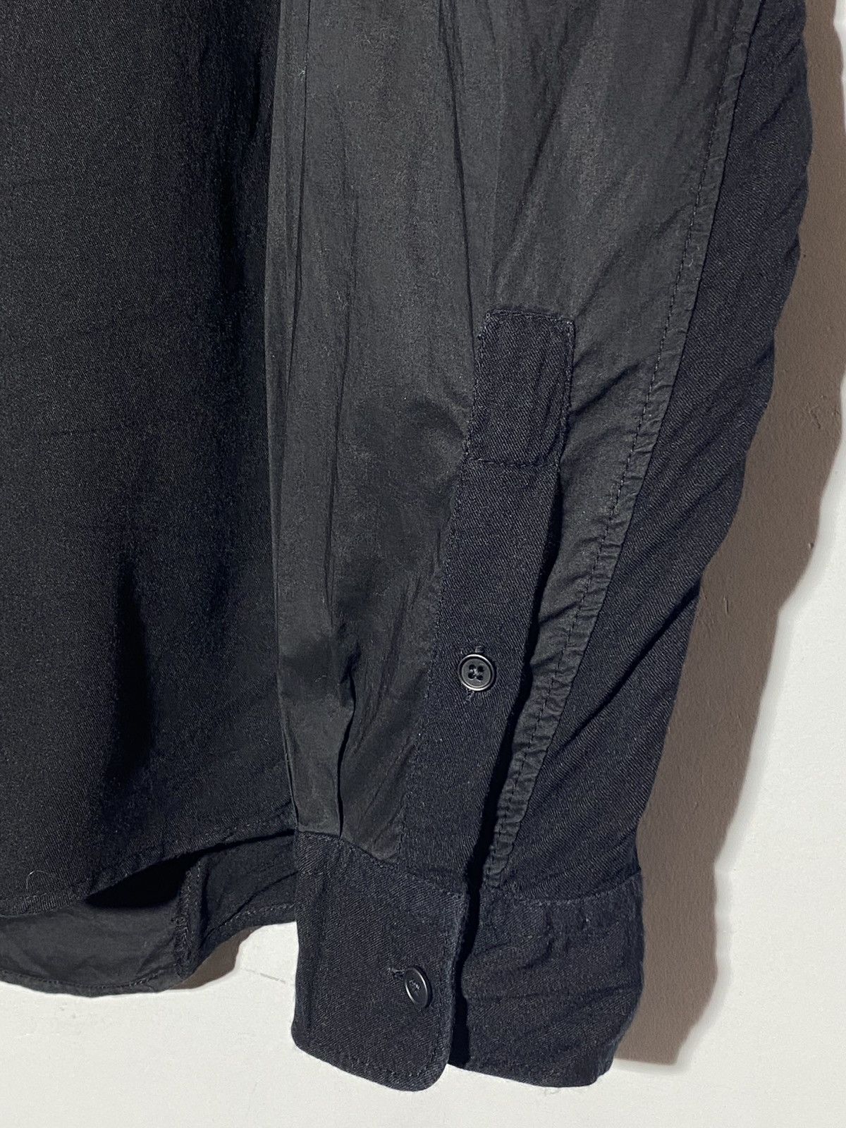 McQ Alexander McQueen MCQ Alexander McQueen Black Colorblock Avant Garde Shirt Size US L / EU 52-54 / 3 - 9 Thumbnail