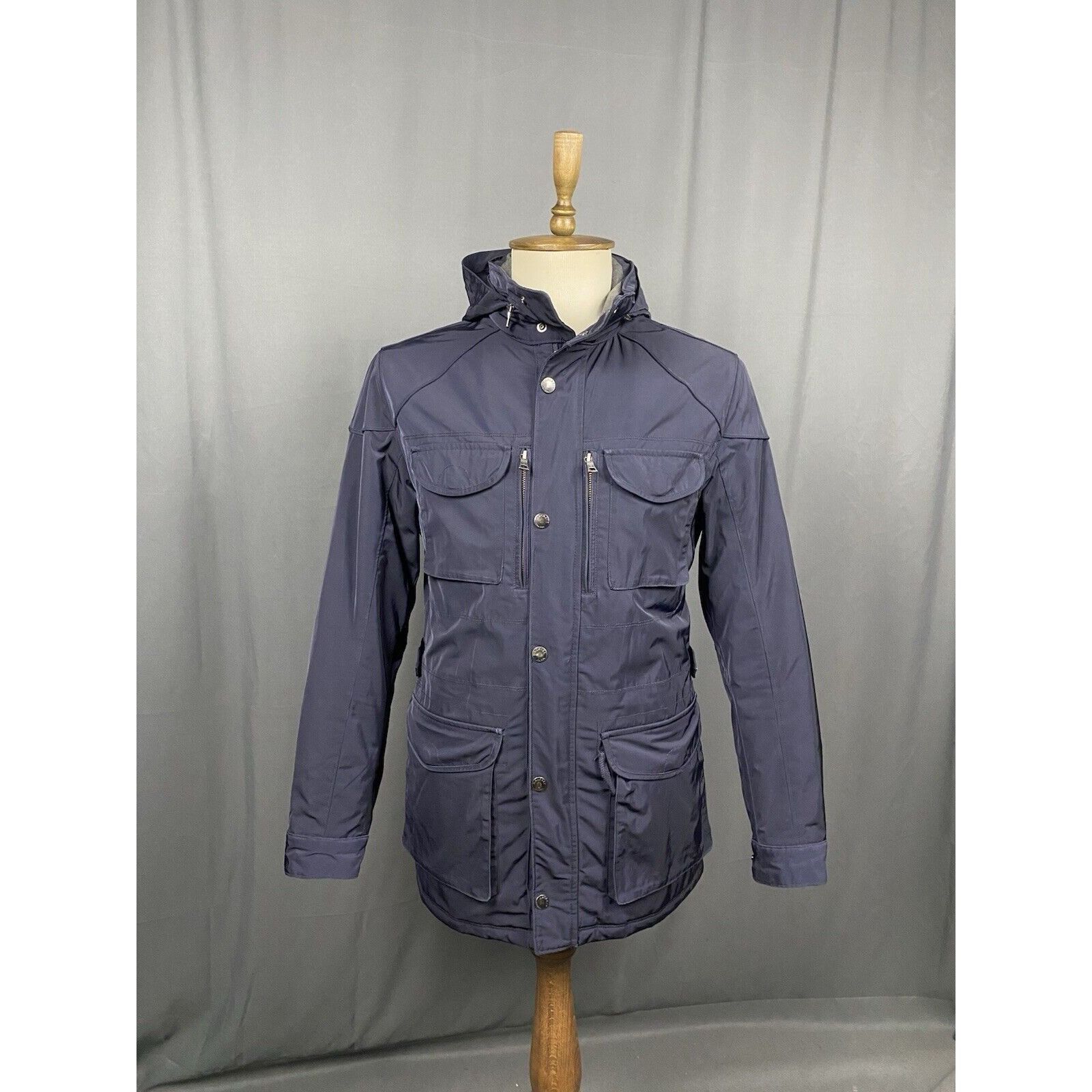 Hackett VeloSpeed Men's Blue Winter Multipocket Insulated Pa