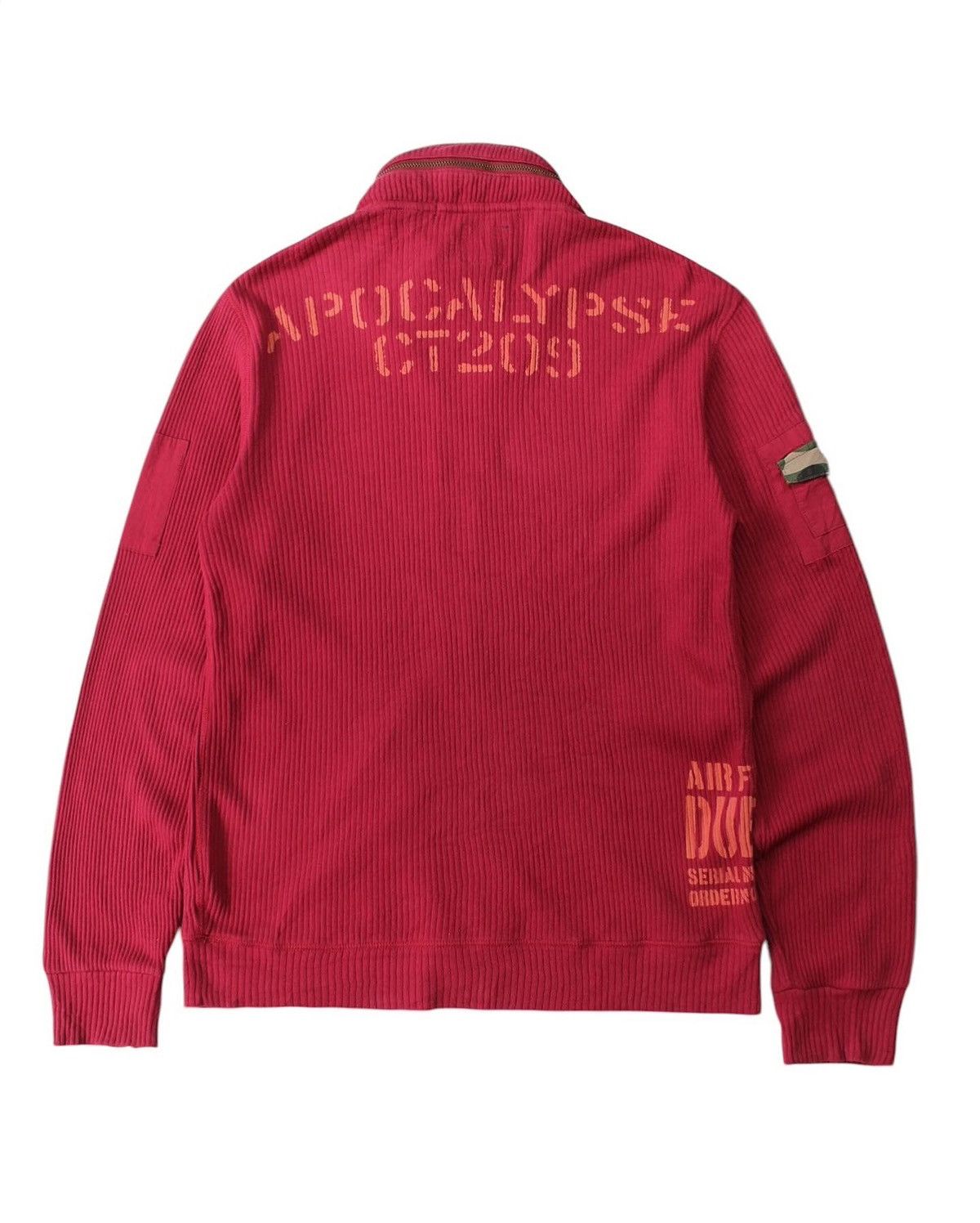 Hysteric Glamour REAL MASTERS CO MADE TO NATURE & COOL MILITARY KNIT JACKET Size US L / EU 52-54 / 3 - 2 Thumbnail