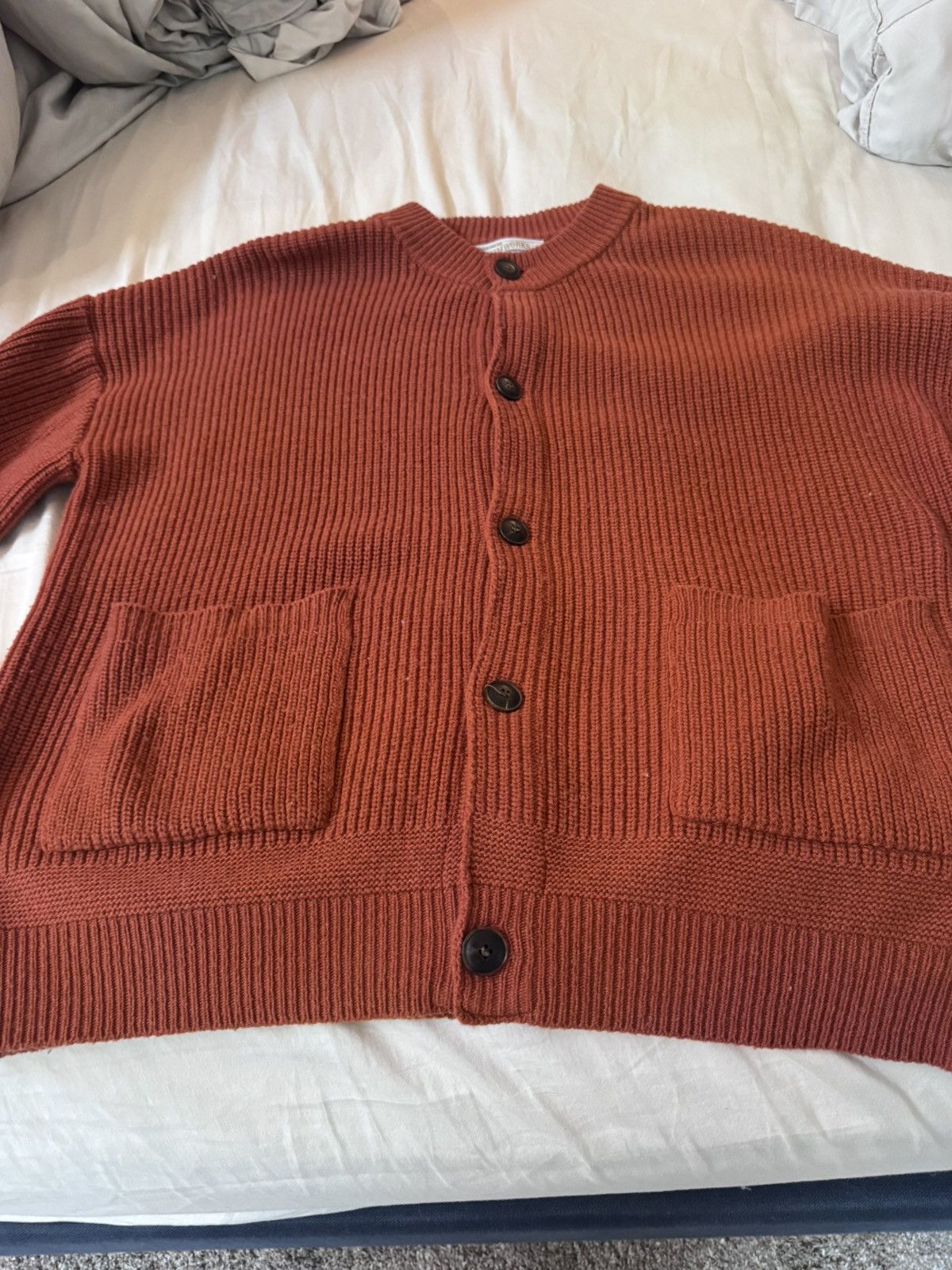 FrizmWORKS Knit Crewneck Cardigan Size US L / EU 52-54 / 3 - 4 Thumbnail