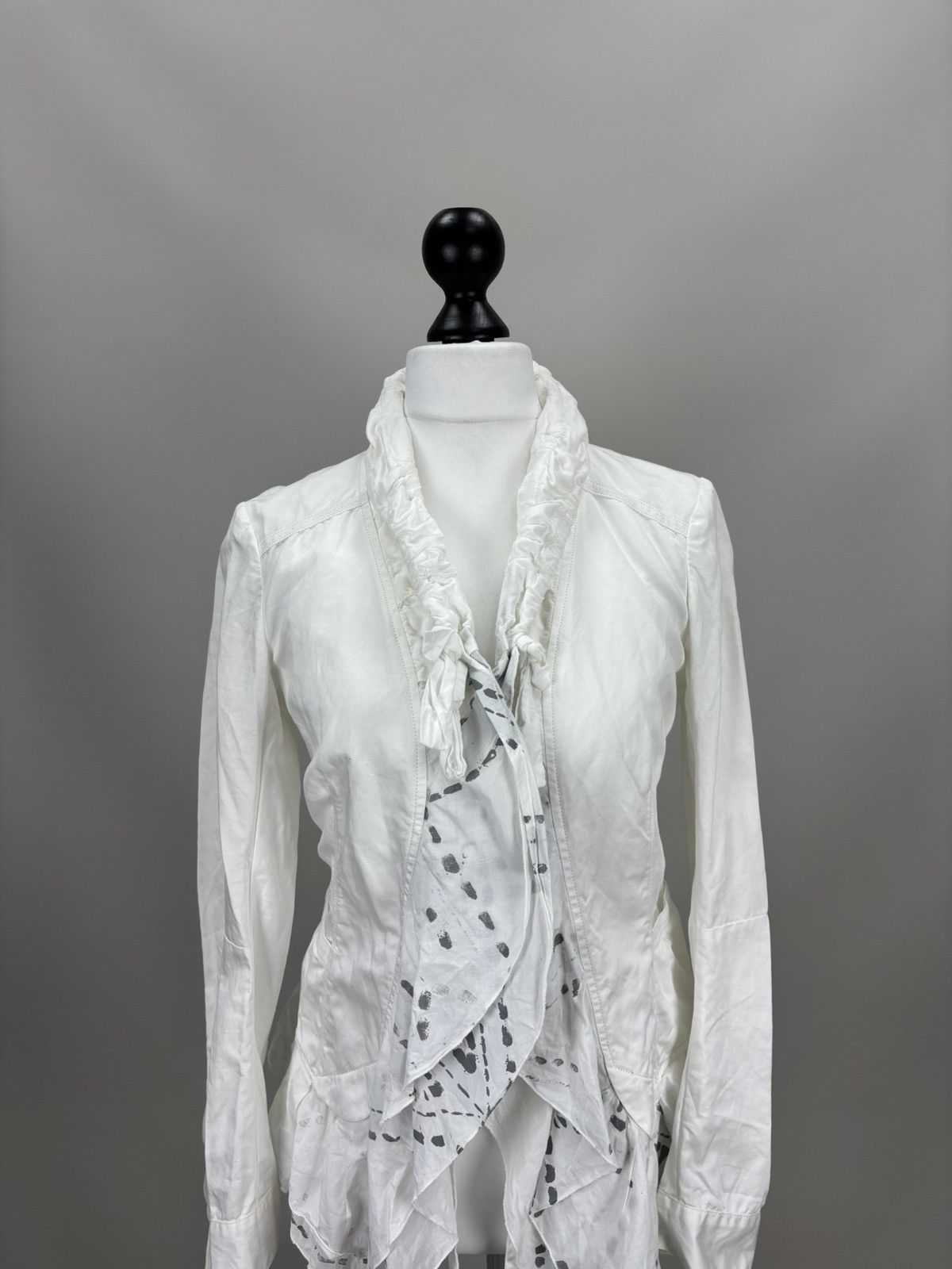 Marithe + Francois Girbaud Womens blazer cape Marithe Francois Girbaud Size M Size M / US 6-8 / IT 42-44 - 2 Thumbnail