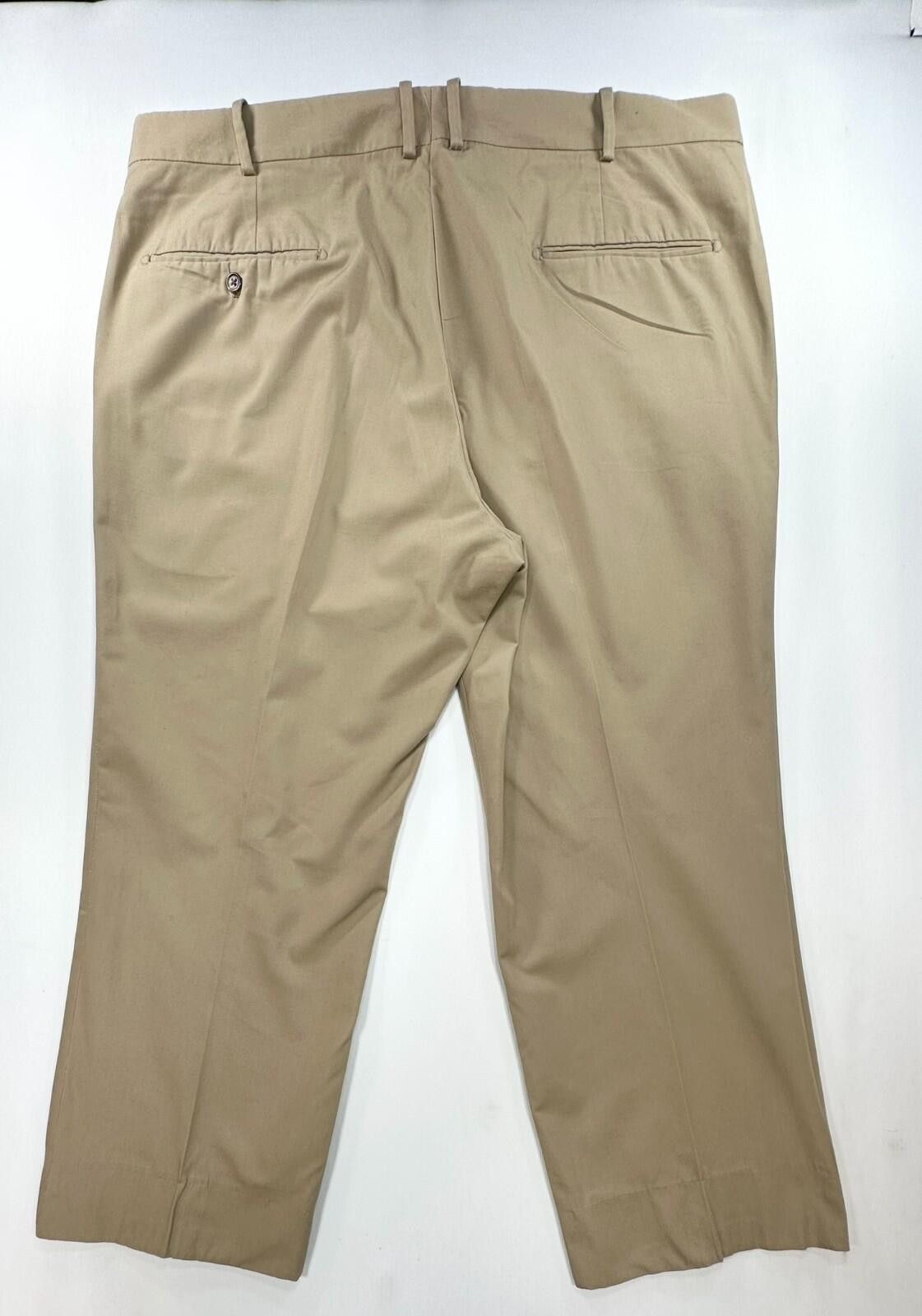 Other Tom James Corporate Image Flat Dress Pants Brown Mens 40/27 Size US 40 / EU 56 - 2 Thumbnail