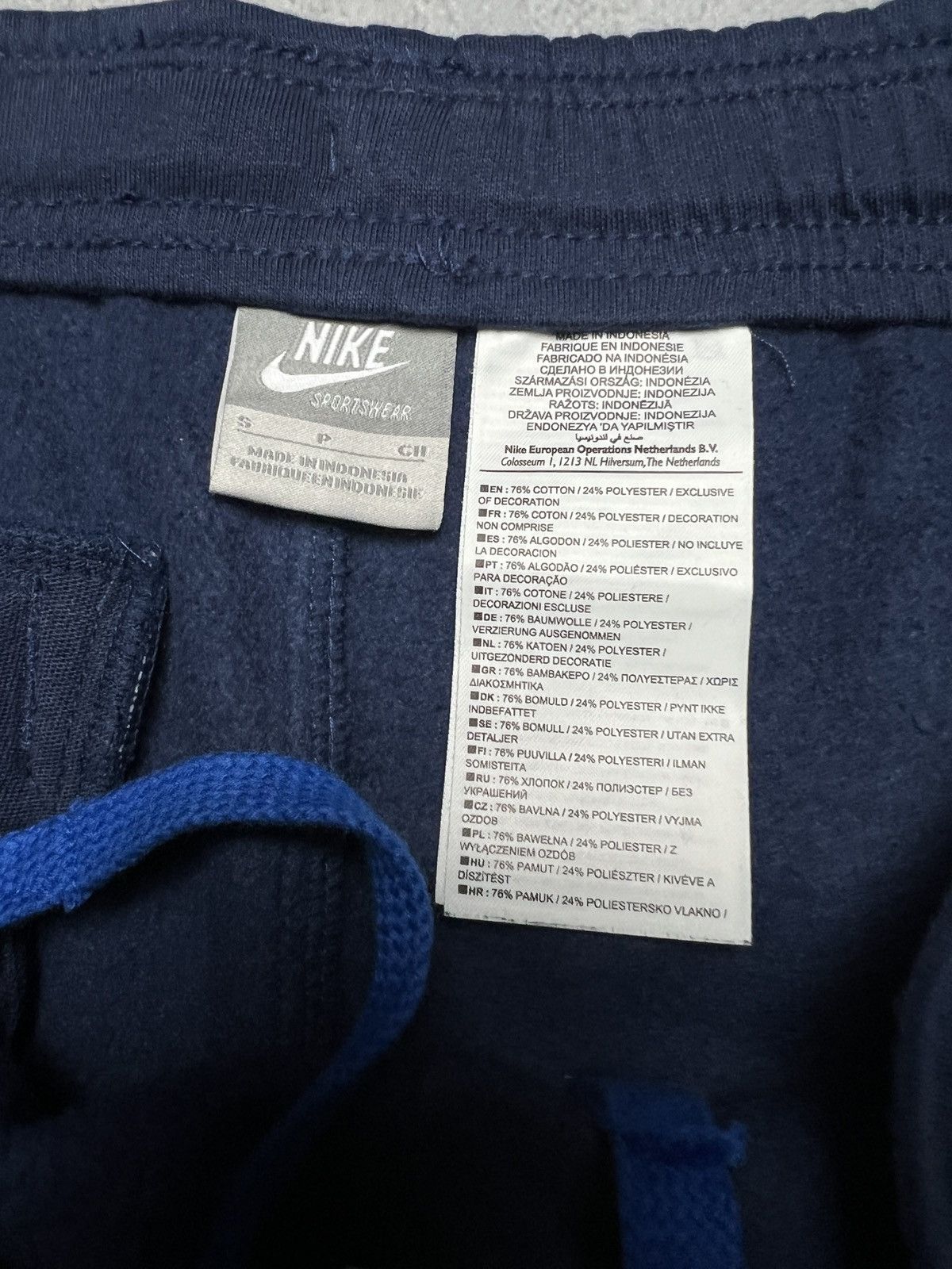 Nike Vintage Y2K Nike Fleece Cotton Drill Track Pants 90s rare Size US 30 / EU 46 - 10 Thumbnail