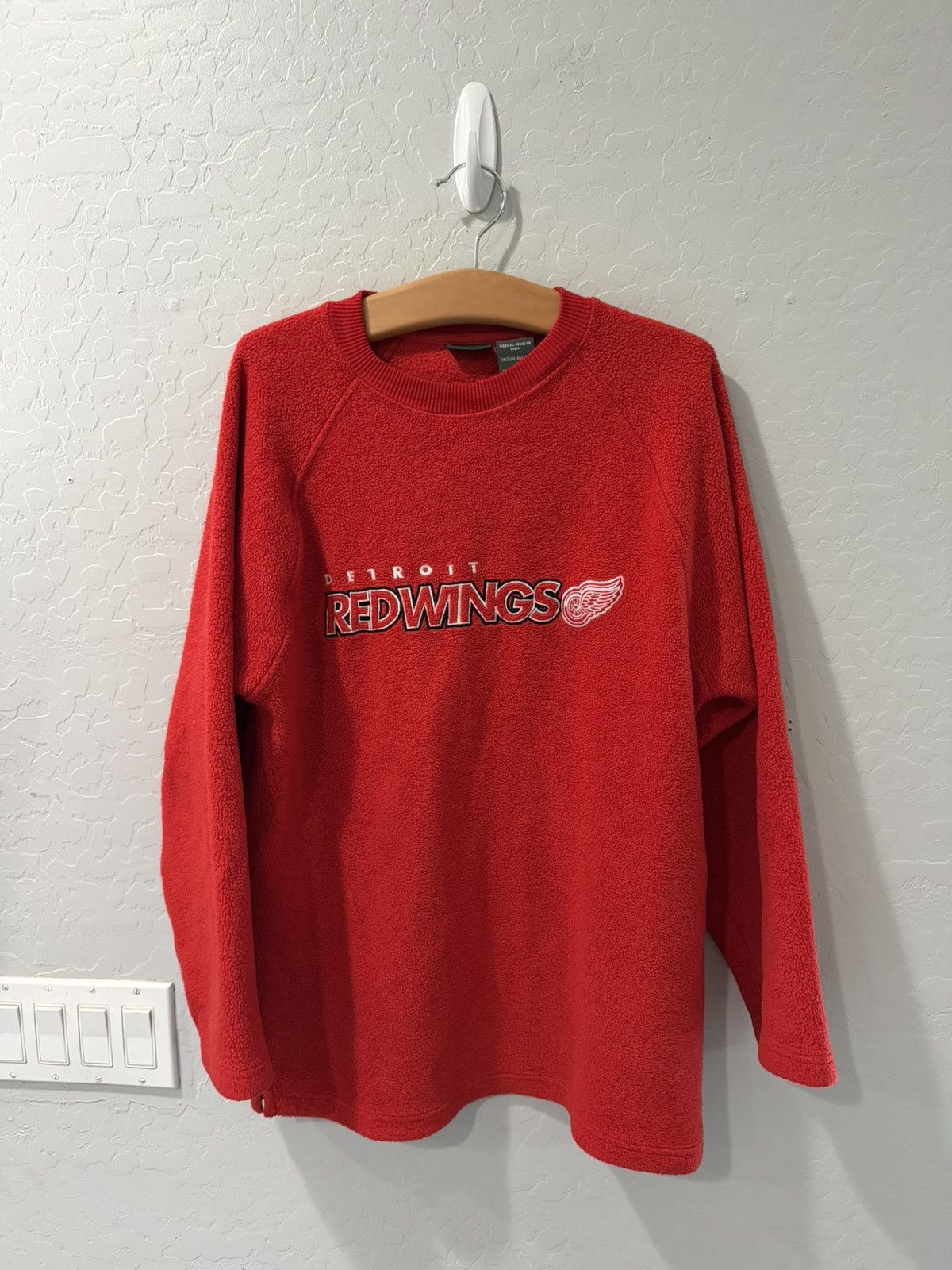 Pro Edge Vintage Pro Edge Detroit Red Wings Fleece Pullover Medium Size US M / EU 48-50 / 2 - 1 Thumbnail