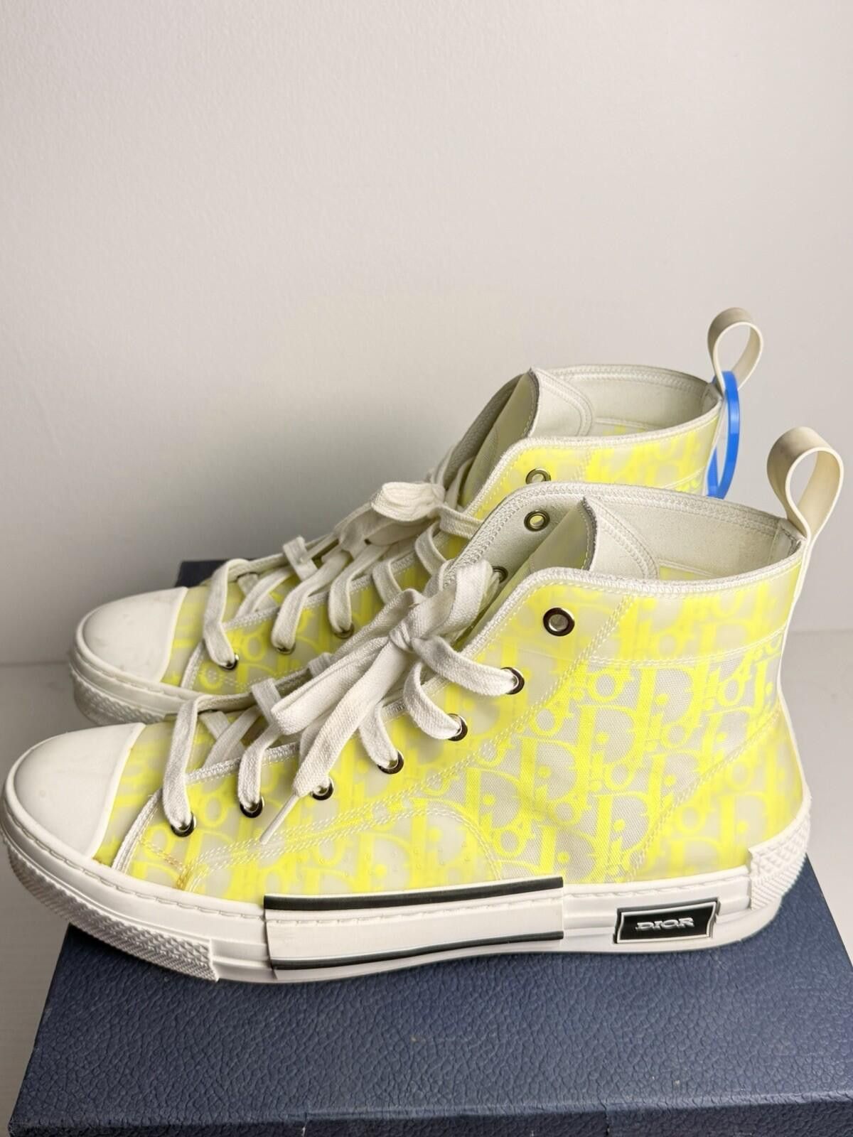 Dior Dior B23 High-Top Sneakers Oblique Canvas SZ 44 (US 11) Size US 11 / EU 44 - 3 Thumbnail