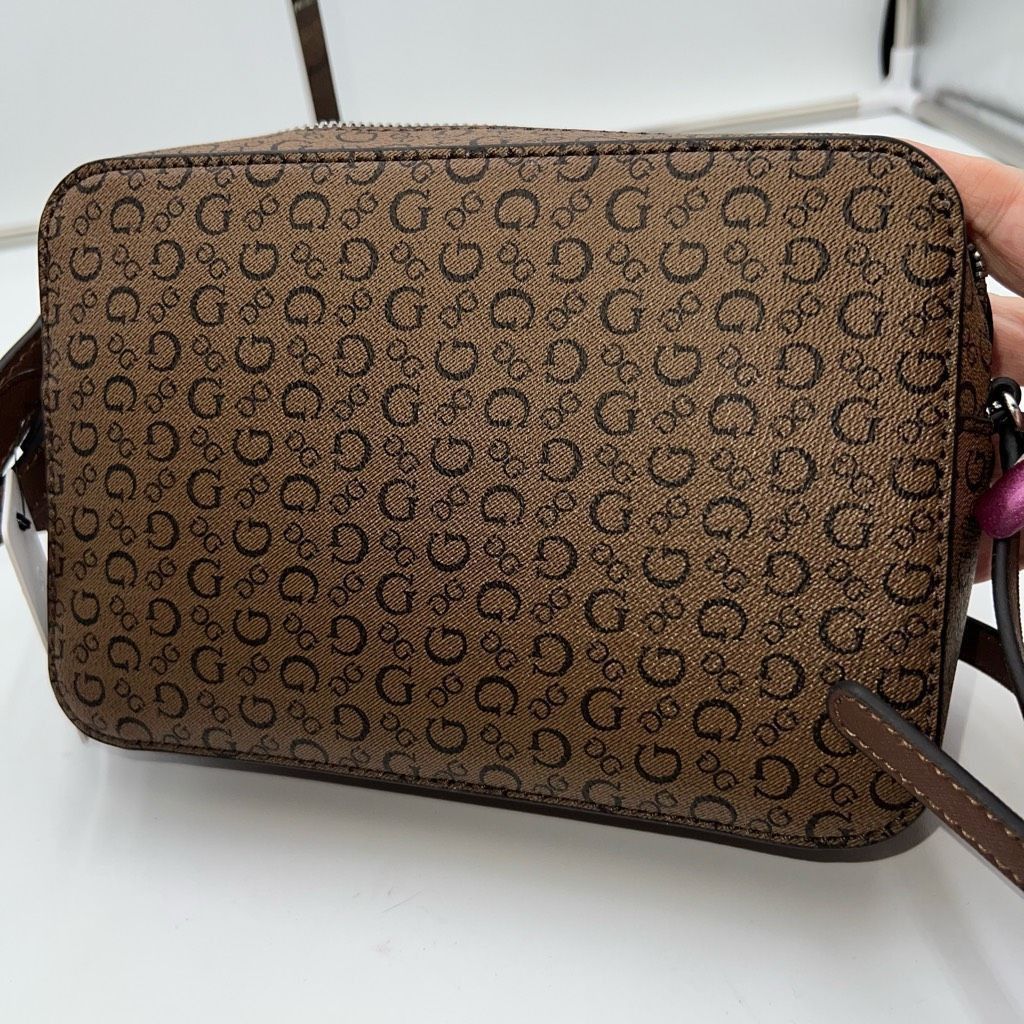 Guess Guess Coated Canvas Signature Camera Bag Crossbody Size ONE SIZE - 5 Thumbnail