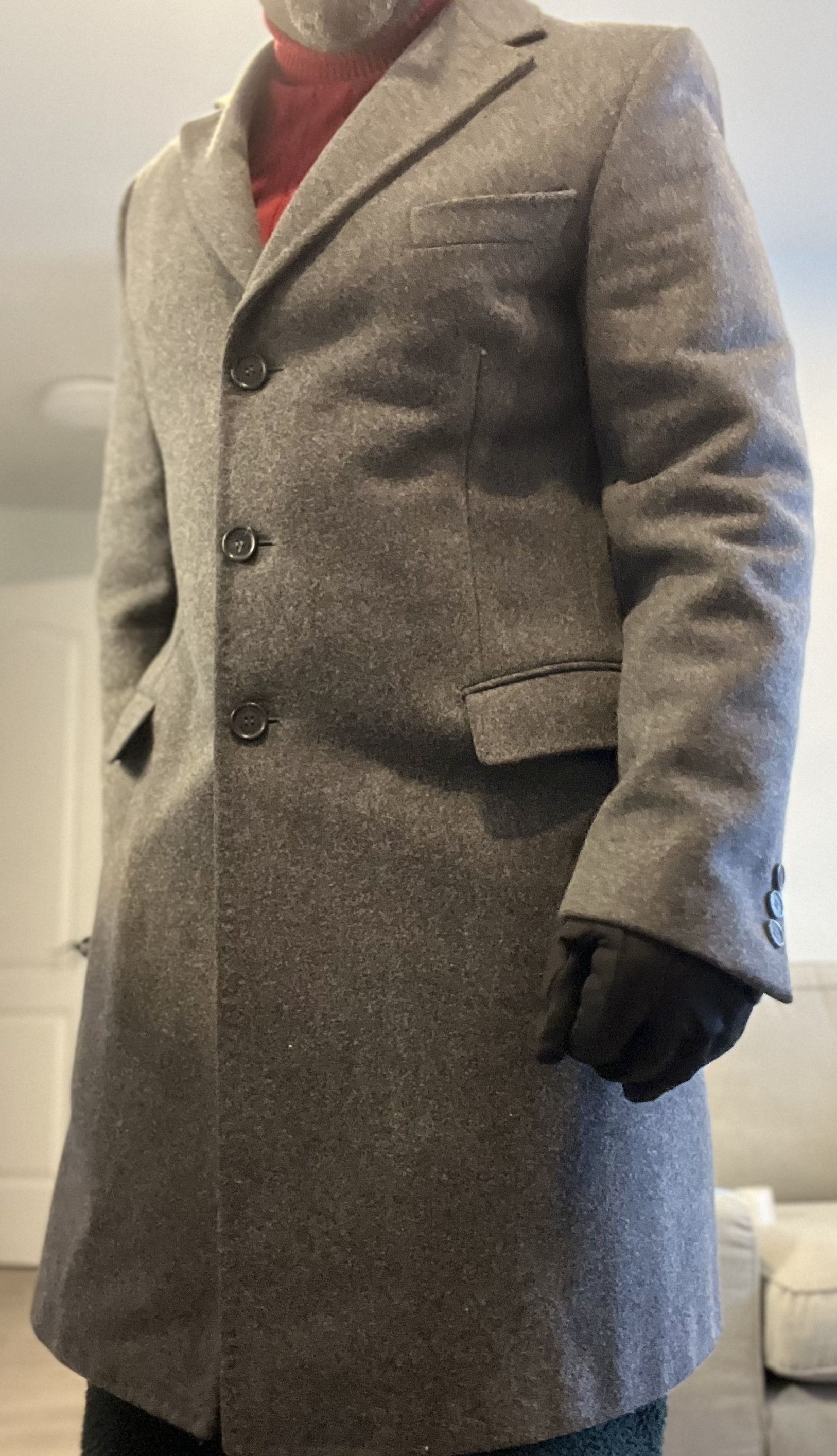Valentino Valentino blazer virgin wool Grey made in Italy Size 46R - 2 Thumbnail