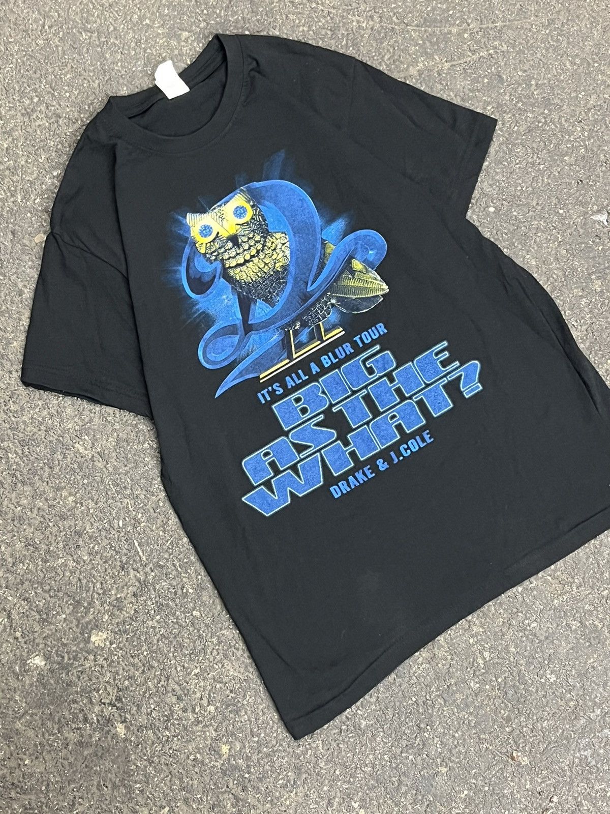 Vintage Drake j cole tour shirt hype rare streetwear skater hiphop Size US L / EU 52-54 / 3 - 5 Thumbnail