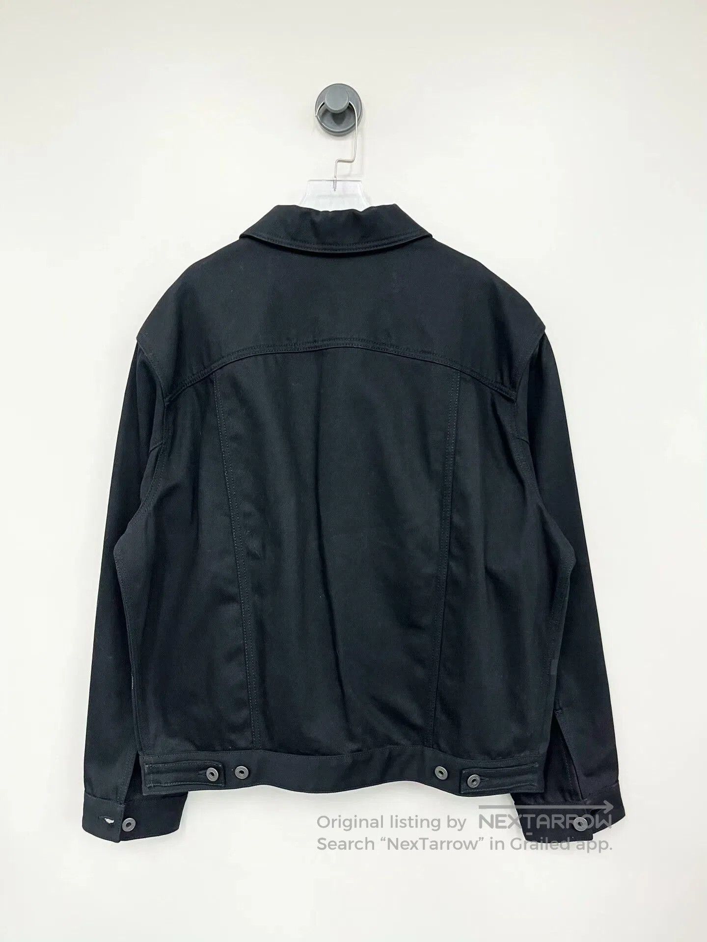 Valentino Valentino Black Logo Denim Jacket. Size US M / EU 48-50 / 2 - 2 Thumbnail