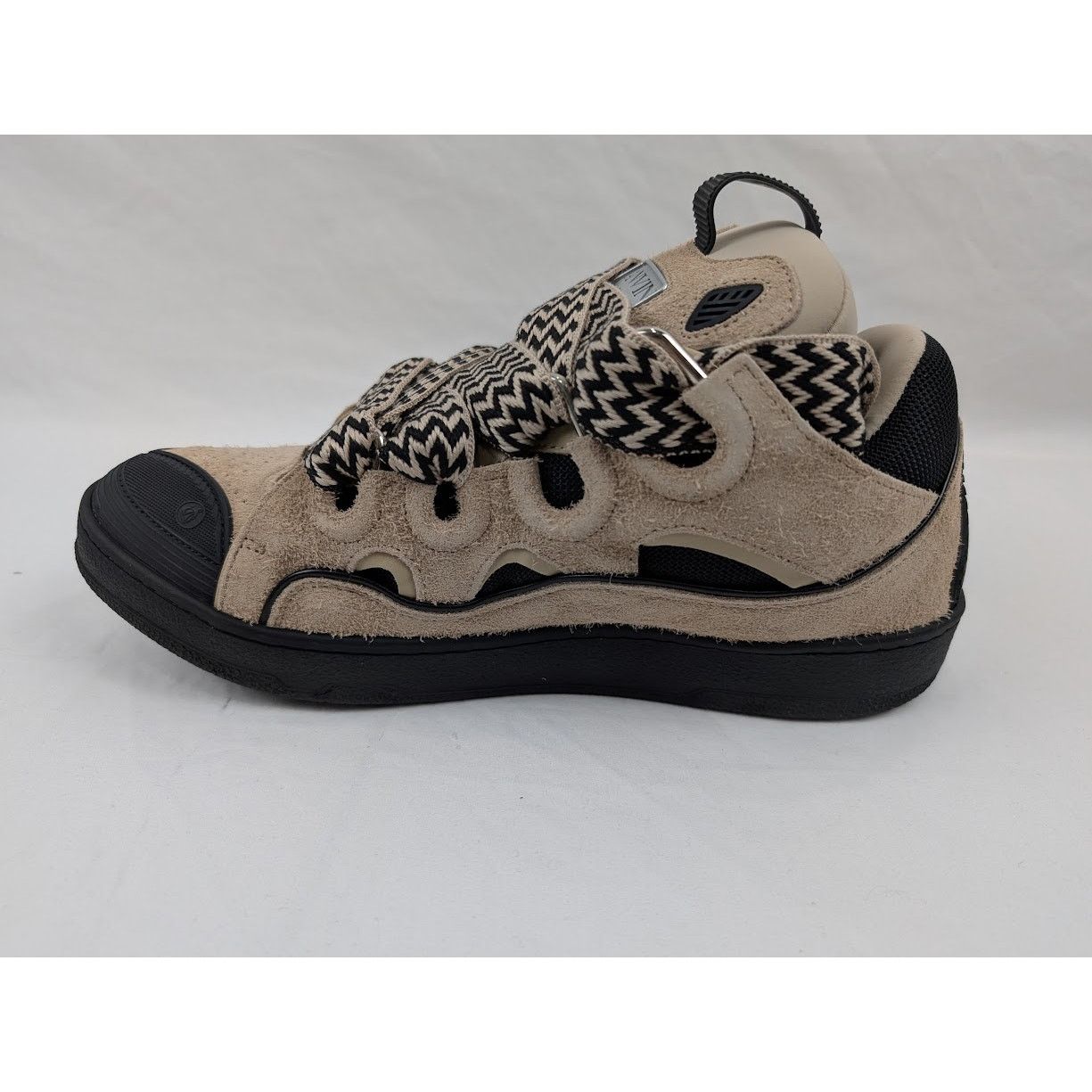 Lanvin o1rshd1 Curb Sneakers in Light Brown/Black Size US 13 / EU 46 - 12 Thumbnail