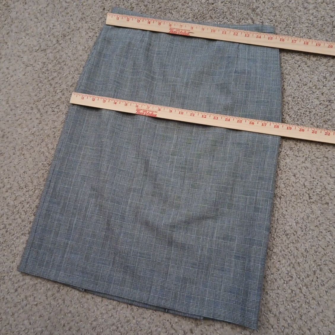 Pendleton Pendleton Skirt Women Knee Length Gray Plaid Lined Wool Pleated Size 8 Petite USA Size 30" / US 8 / IT 44 - 2 Thumbnail