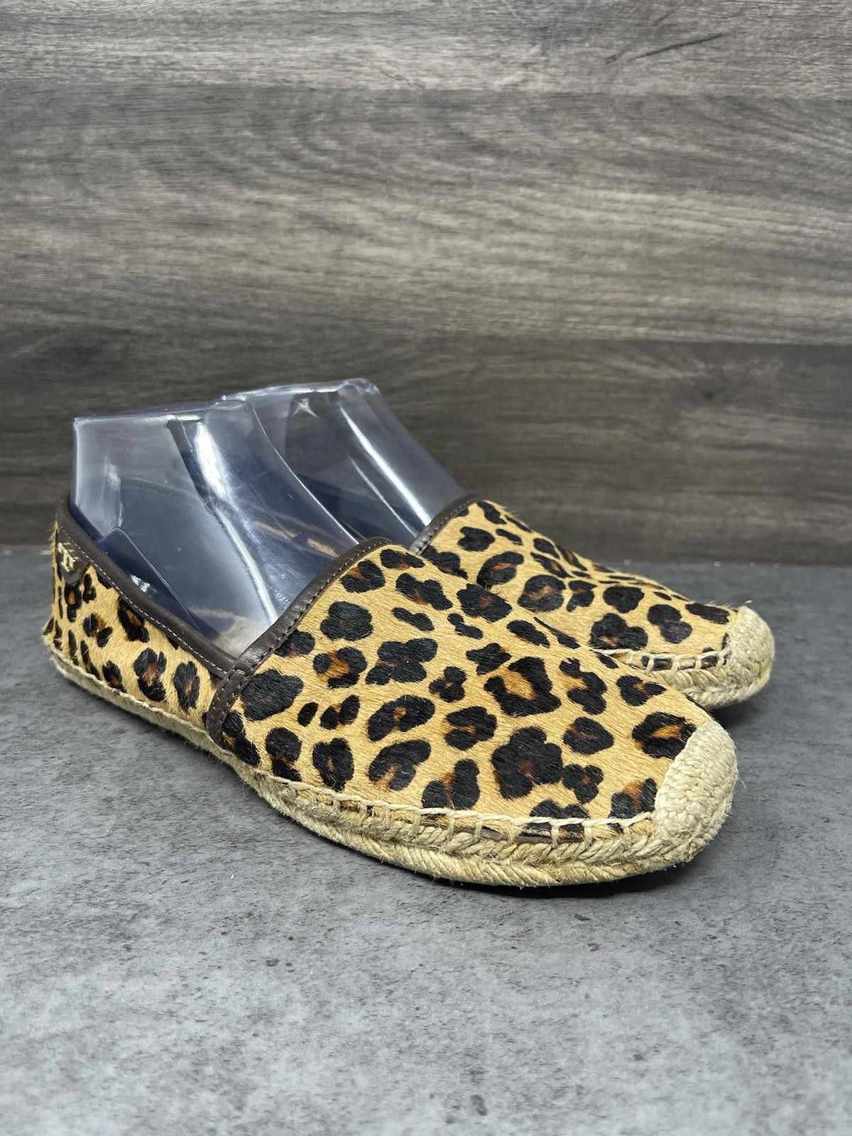 Other Tory Burch Mckenzie Espadrilles Flats Womens Size 9 Leopard Size US 9 / IT 39 - 4 Thumbnail