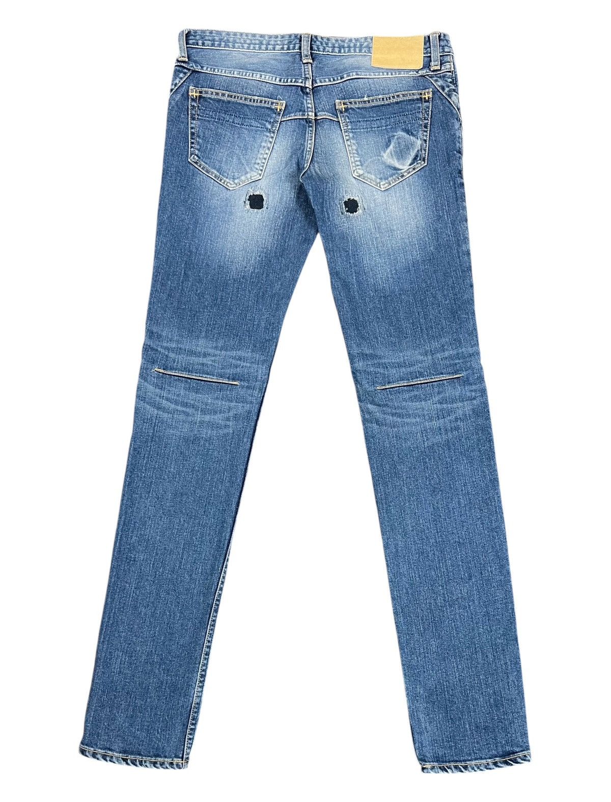Number (N)ine Number Nine Distressed Denim Size US 30 / EU 46 - 2 Thumbnail