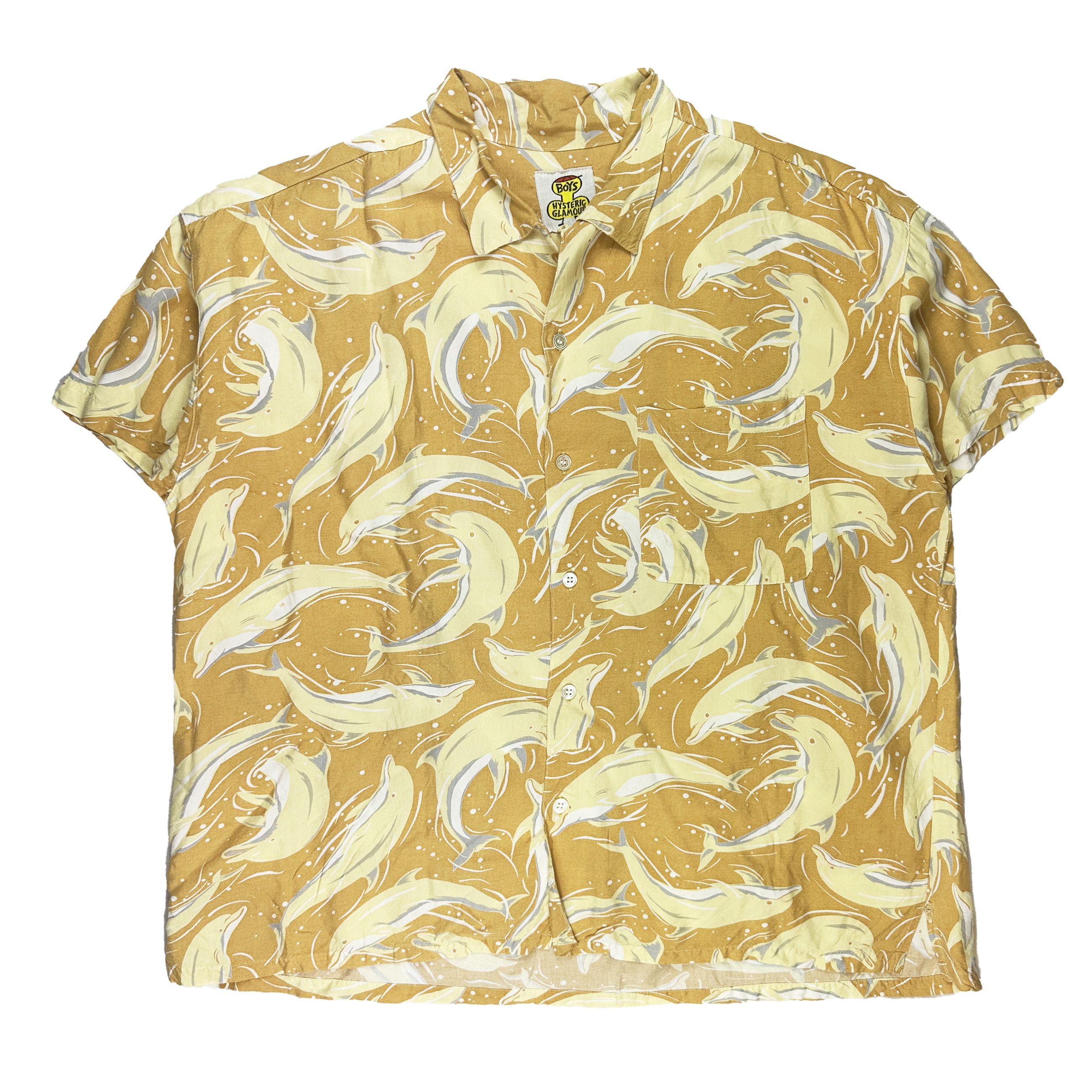 Hysteric Glamour 90s Dolphin Dress Shirt Size US M / EU 48-50 / 2 - 1 Thumbnail
