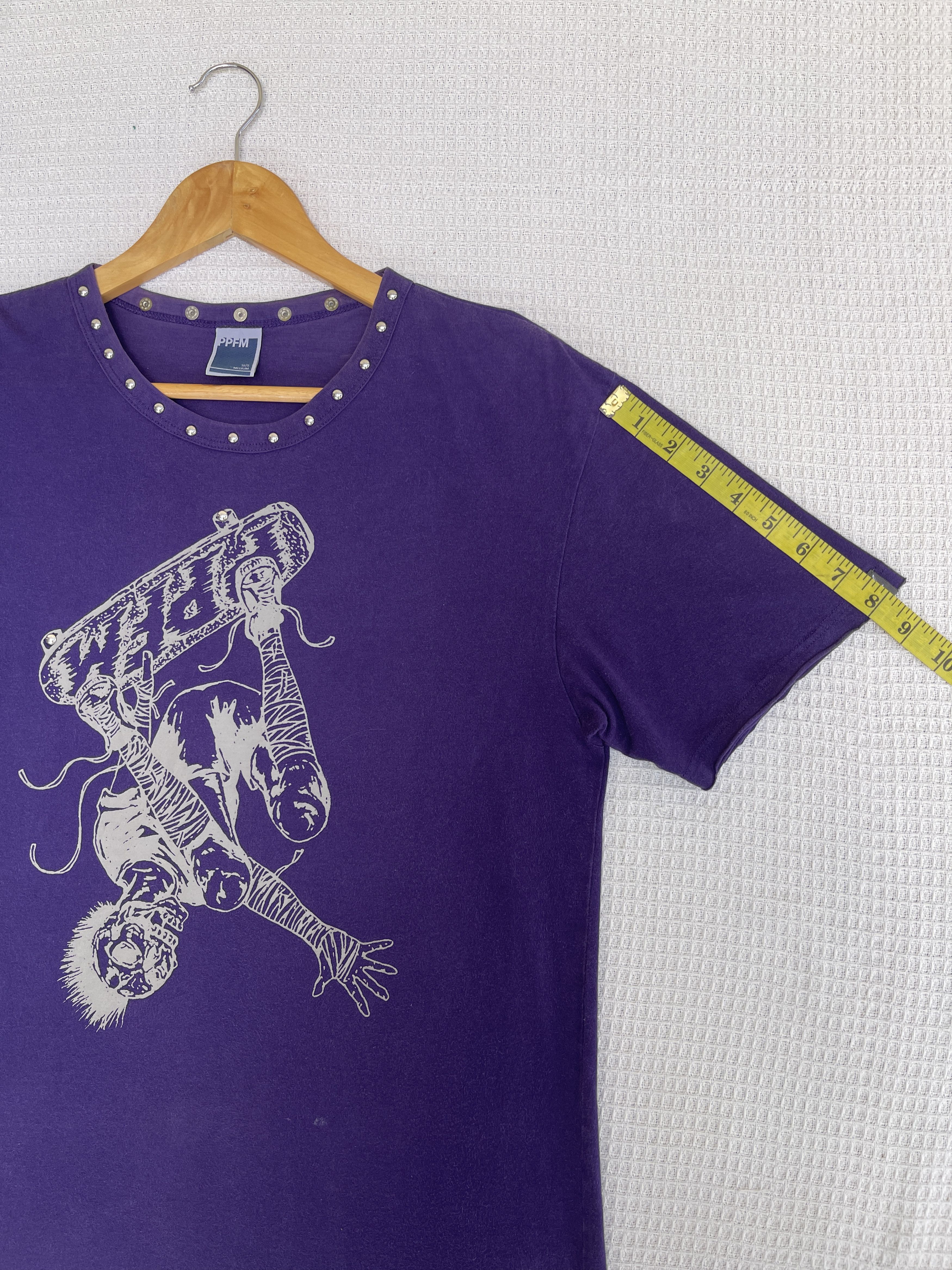 Hysteric Glamour × PPFM × Seditionaries Last Drop🔥Rare🔥Vtg PPFM Rock’em All Tour Skateboards T-Shirt Size US S / EU 44-46 / 1 - 14 Thumbnail
