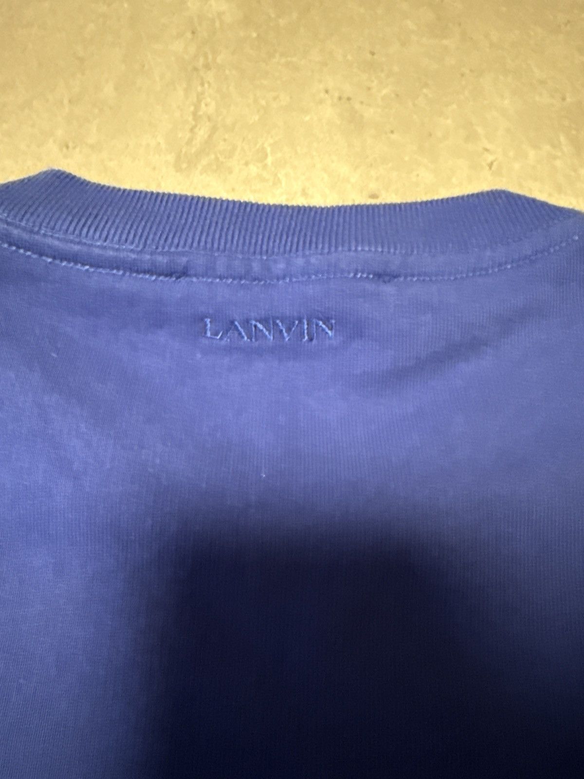 Lanvin Lanvin washed logo sweater Size US S / EU 44-46 / 1 - 4 Thumbnail