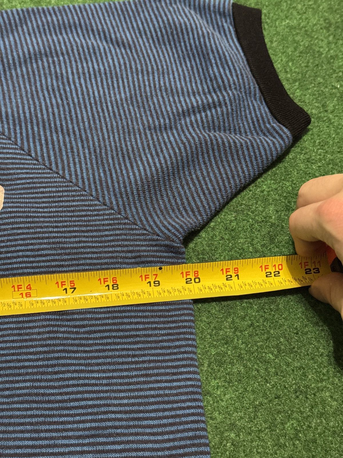 Other True Vintage Ford 50s 60s Short Sleeve Striped Sweatshirt Size US S / EU 44-46 / 1 - 7 Thumbnail