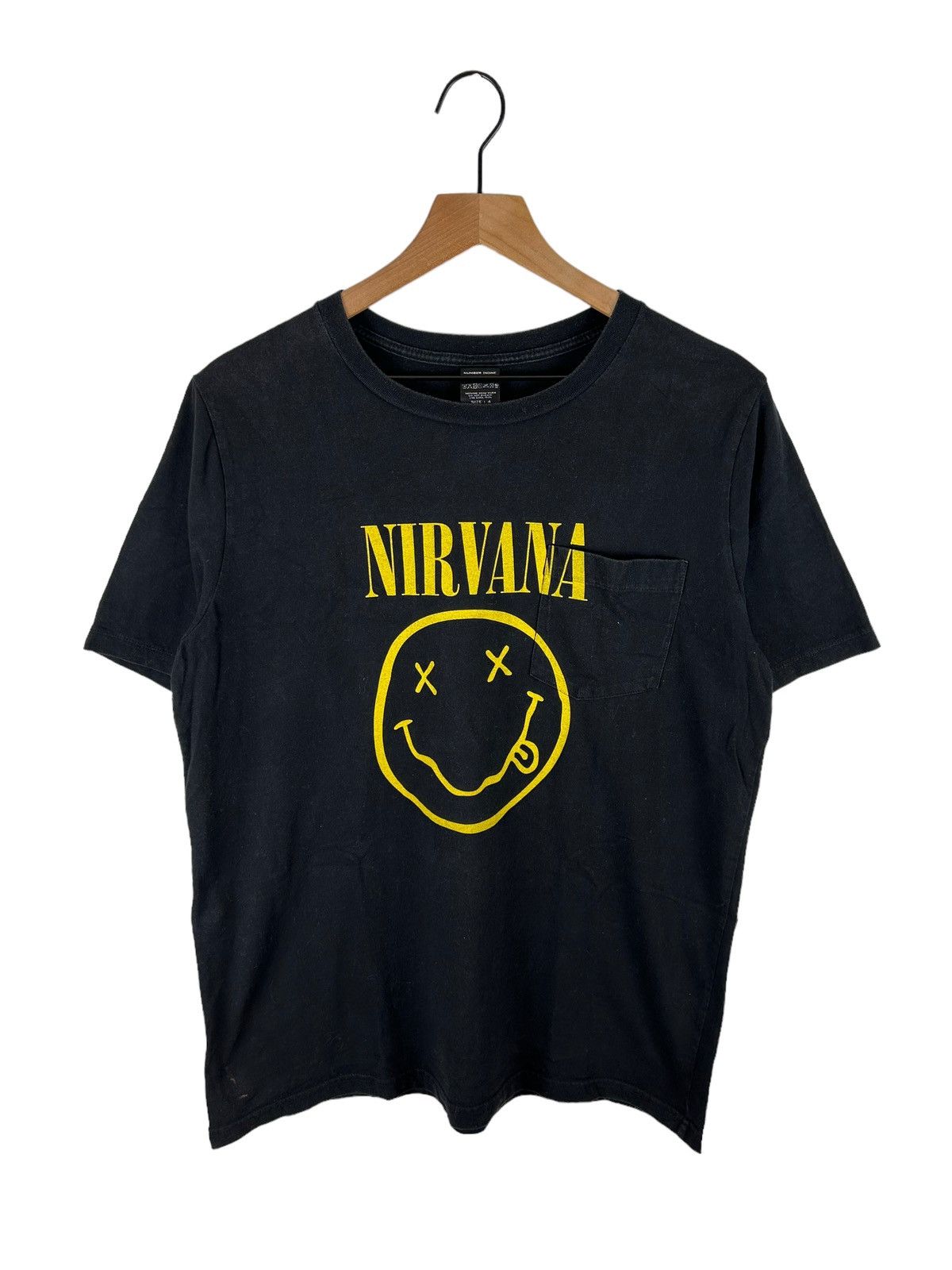 Number (N)ine Number Nine Nirvana Print T-Shirt | Grailed