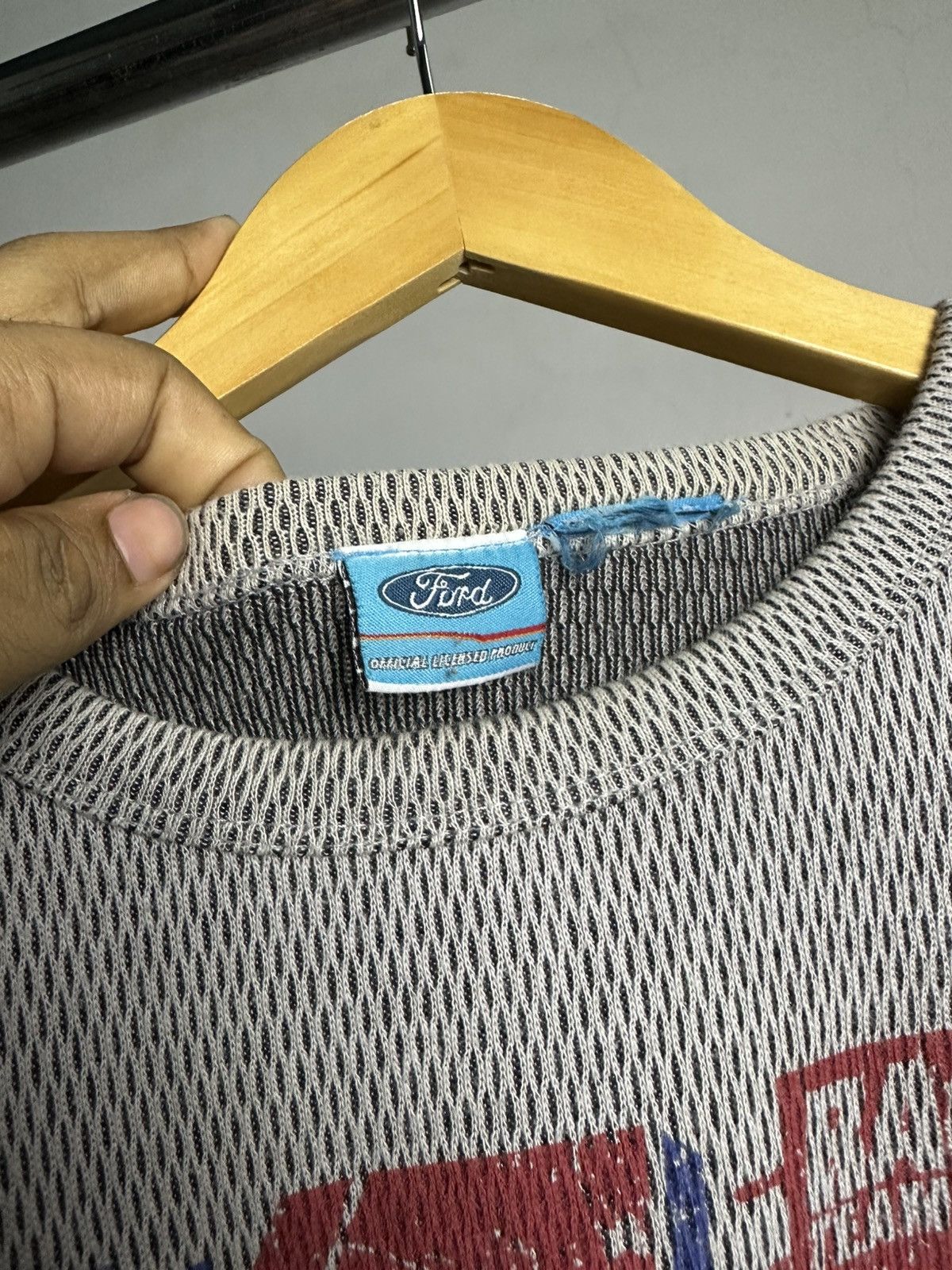 Ford × Vintage Vintage Ford Racing Y2k Thermal longsleeve Shirt Size US L / EU 52-54 / 3 - 5 Thumbnail