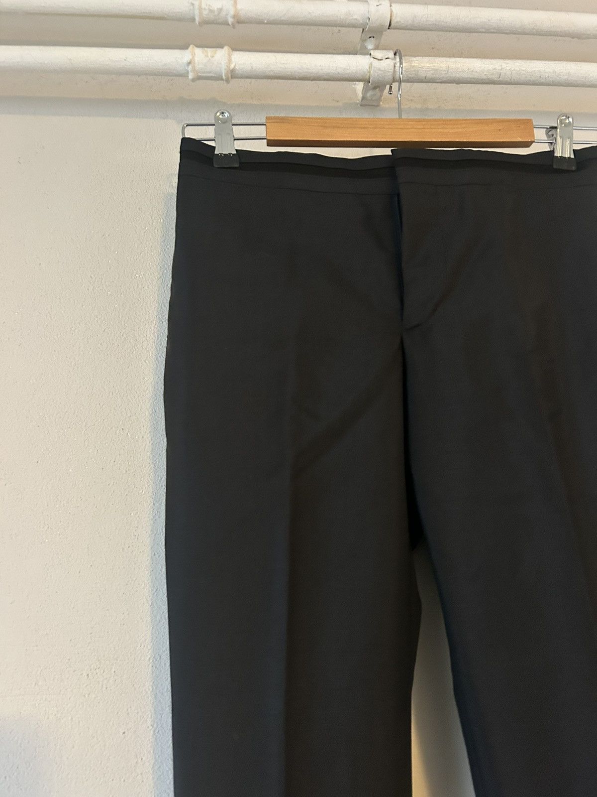 Hermes Hermes Saint Germain Mohair-Blend Trousers - Size 38 Size US 30 / EU 46 - 6 Thumbnail
