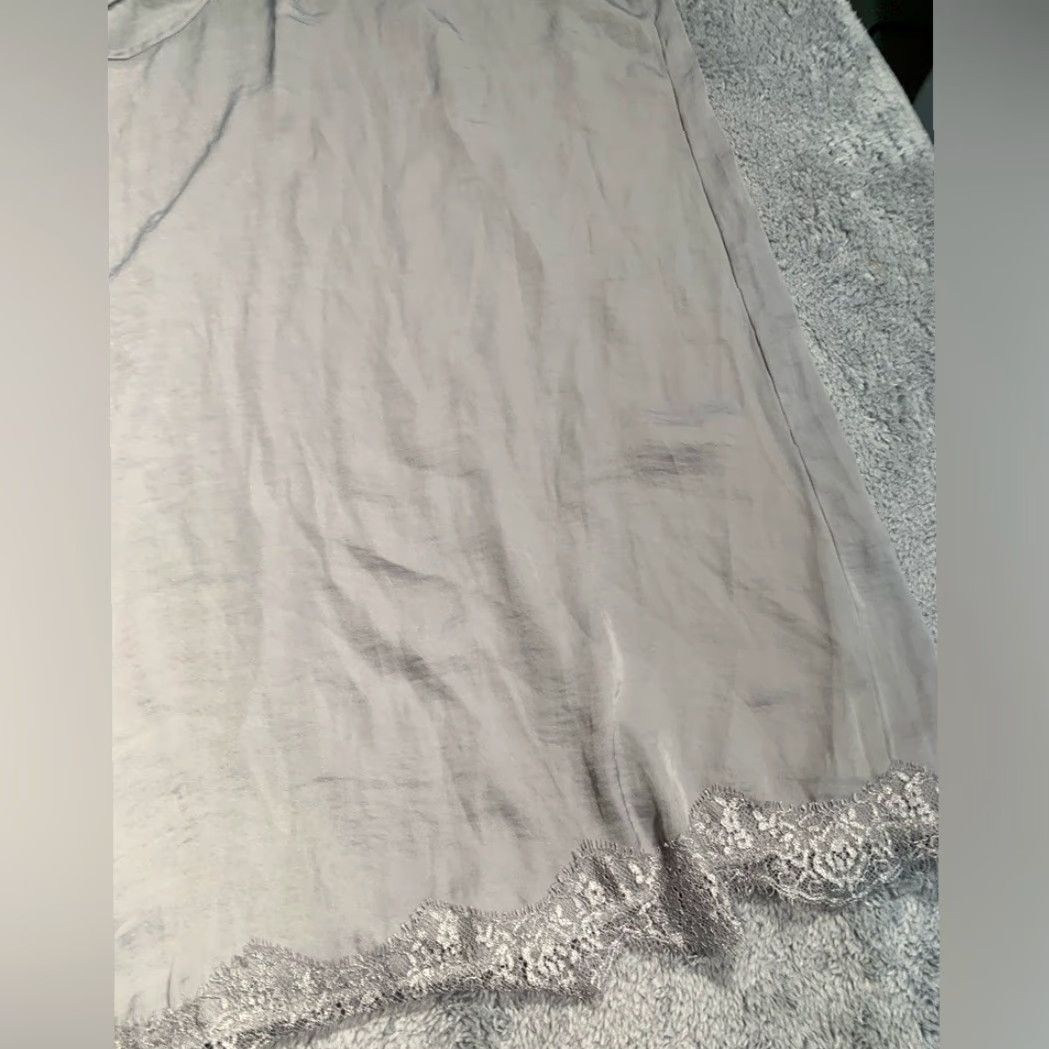Vintage Aerie Gray Nightgown Slip Dress S Women Regular Size Small Chemise Dress - Gray Slip Nightgown Womens S Size S / US 4 / IT 40 - 8 Thumbnail