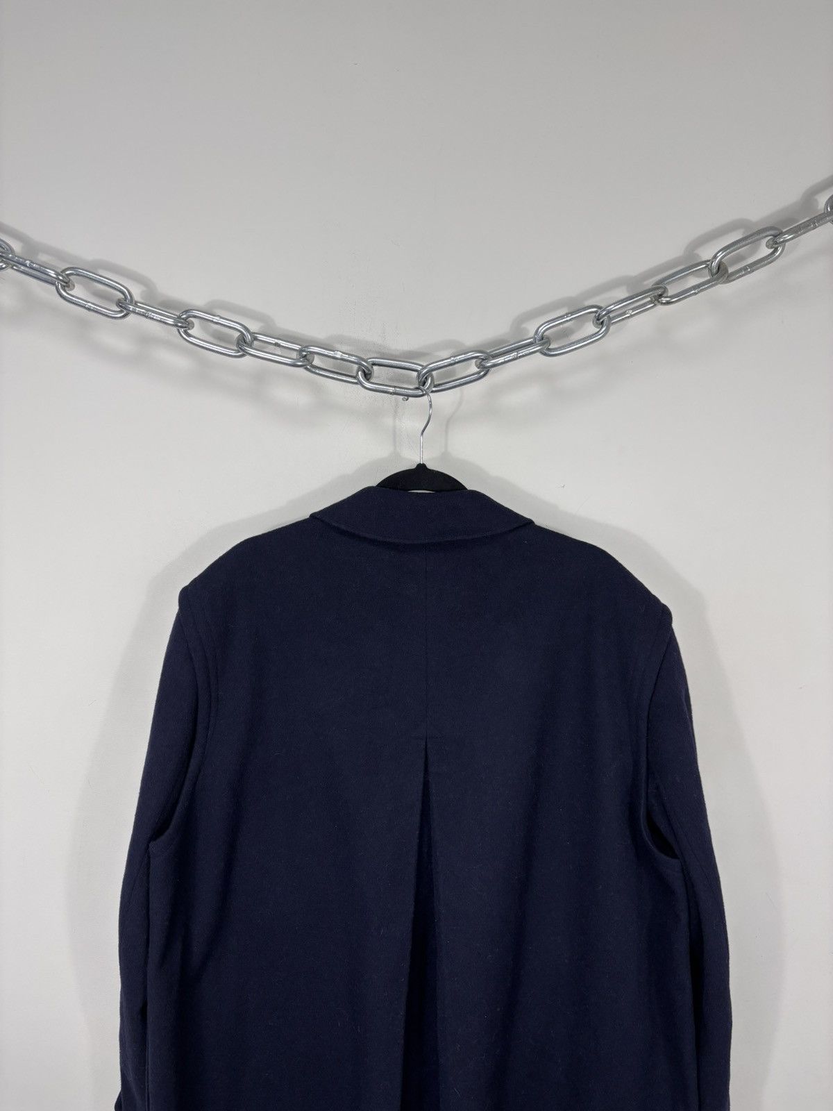 Other Vintage Steinbock Himalaya Loden Navy Blue Wool Overcoat Size US XL / EU 56 / 4 - 21 Thumbnail