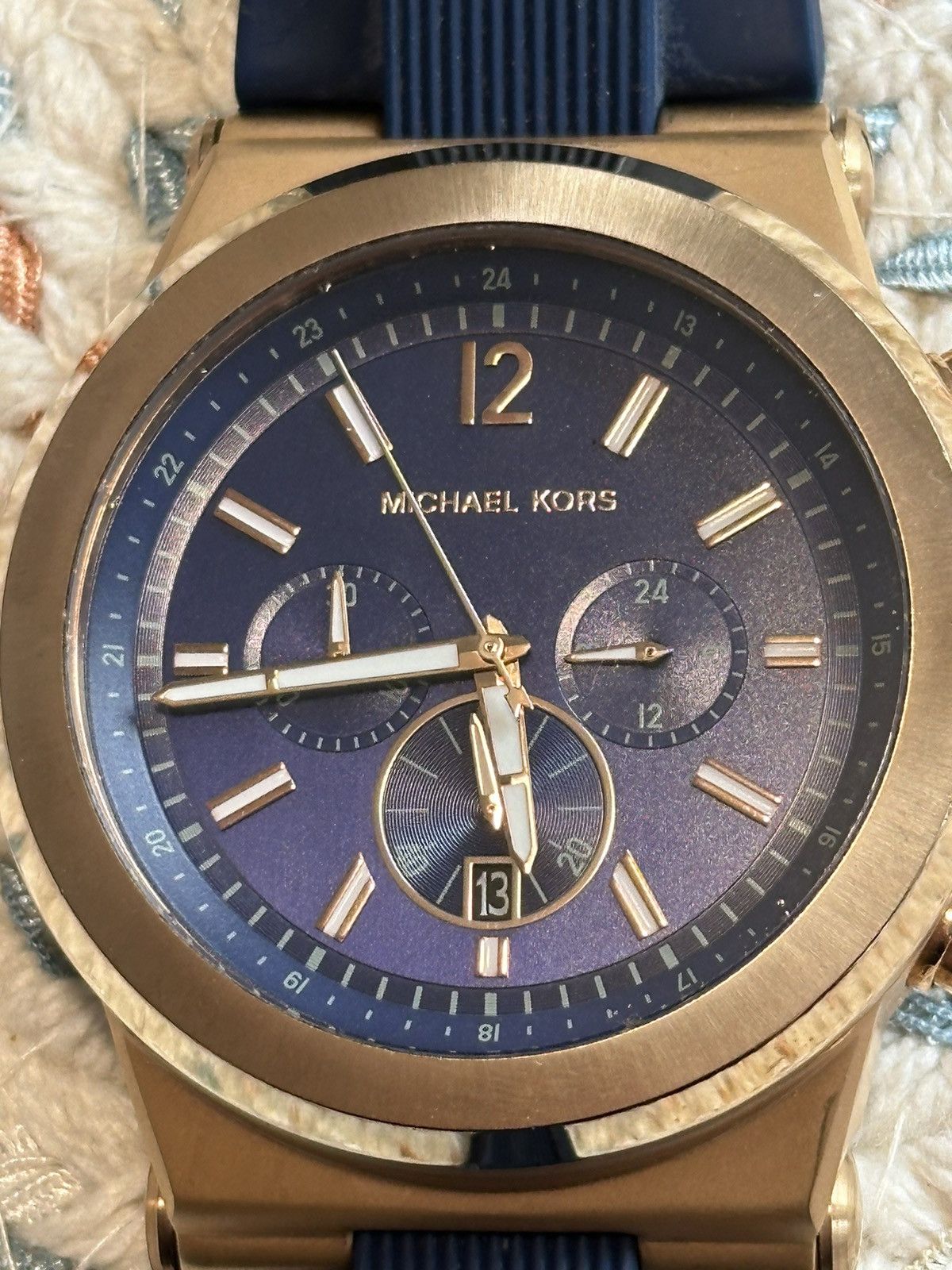 Michael Kors Michael Kors Dylan Men's Watch, Stainless Steel Chronograph Size ONE SIZE - 5 Thumbnail