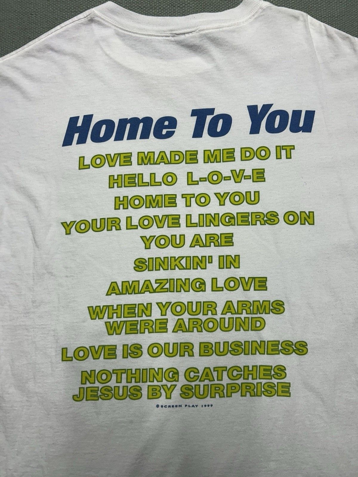 Vintage t shirt John Michael Montgomery home to you country music XL Size US XL / EU 56 / 4 - 7 Thumbnail