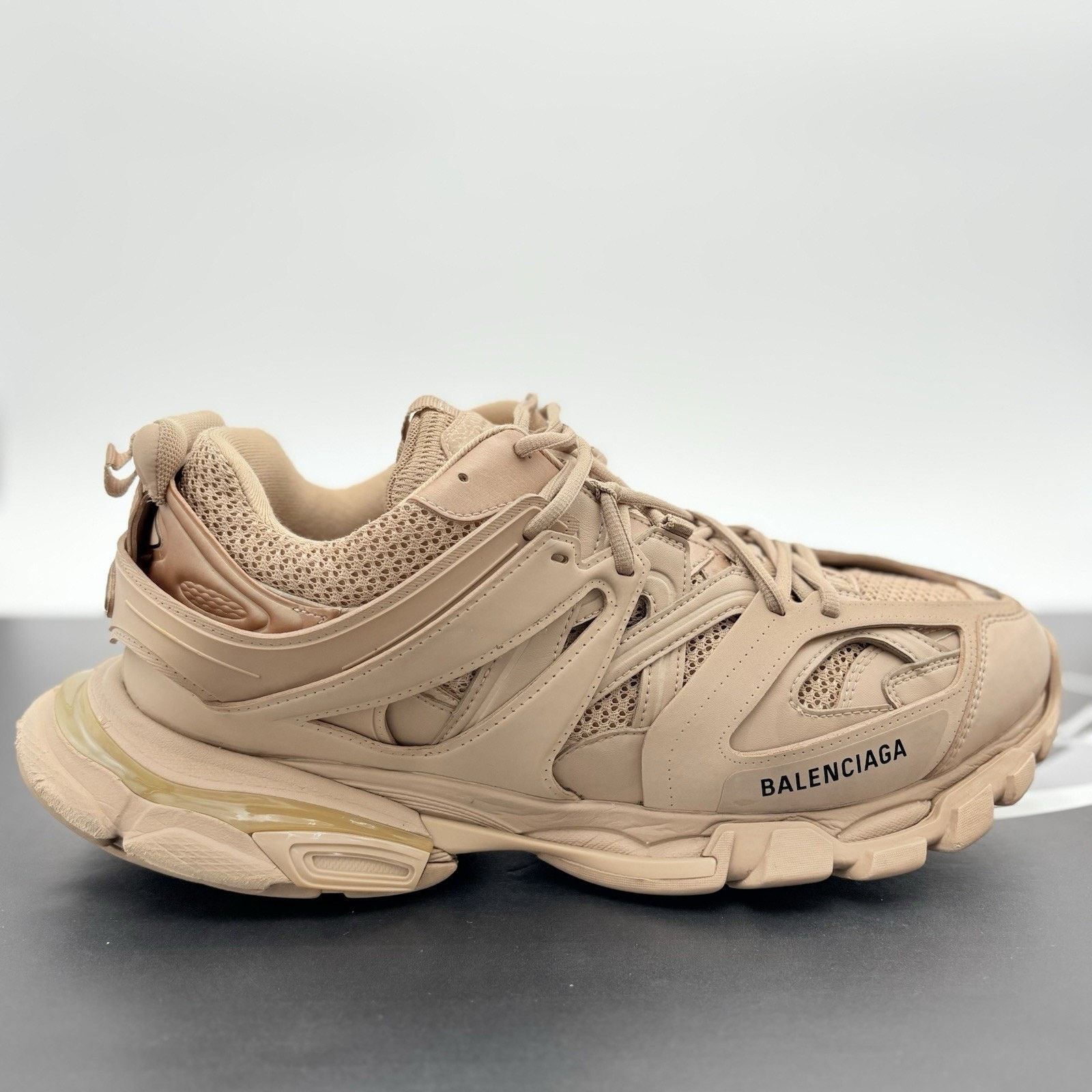 Balenciaga Balenciaga Track Sneaker ' Beige ' | GOOD CONDITION Size US 13 / EU 46 - 2 Thumbnail