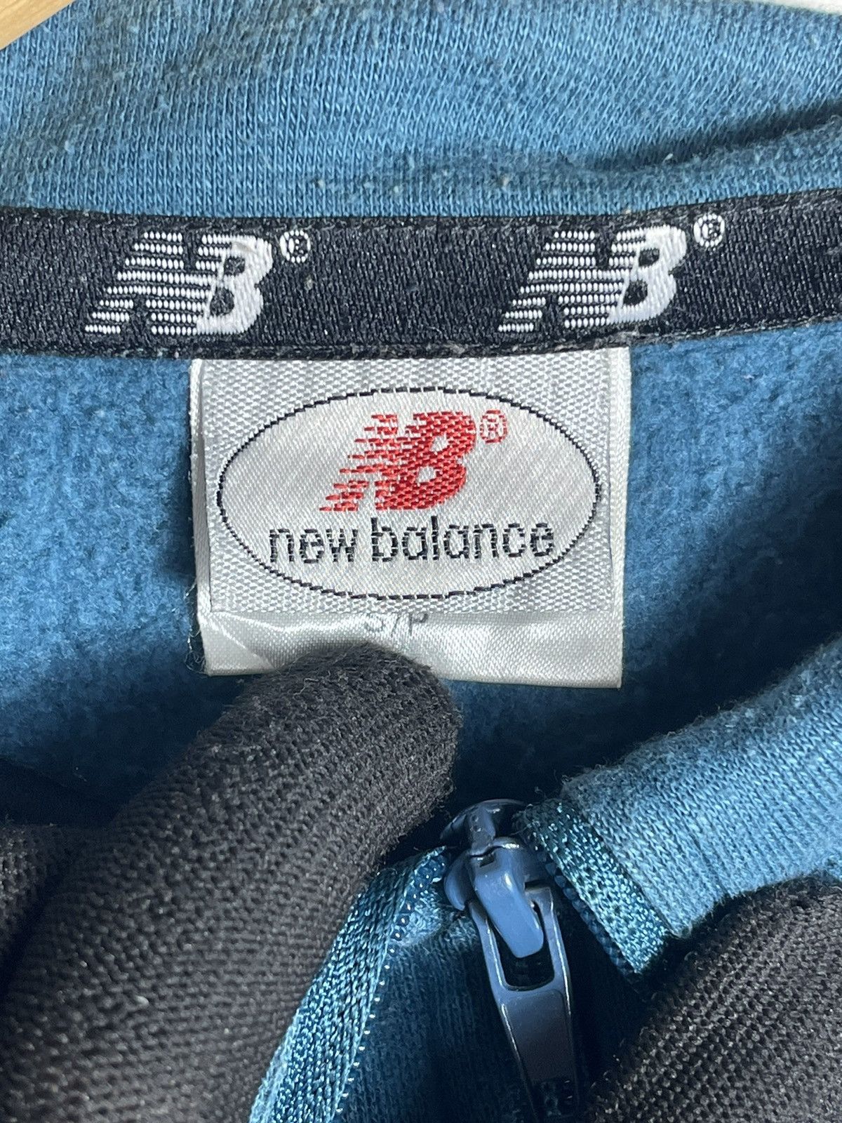 New Balance × Vintage Vintage New Balance Half zipper sweatshirt Size US M / EU 48-50 / 2 - 6 Thumbnail