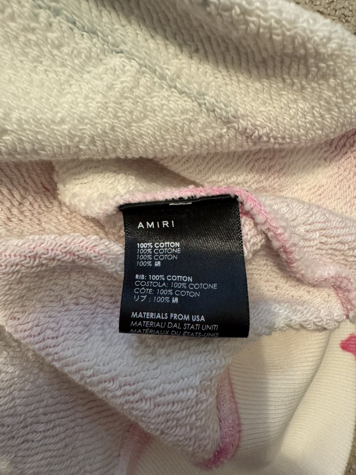 Amiri Amiri Core Logo Tie Dye Hoodie Size US S / EU 44-46 / 1 - 6 Thumbnail