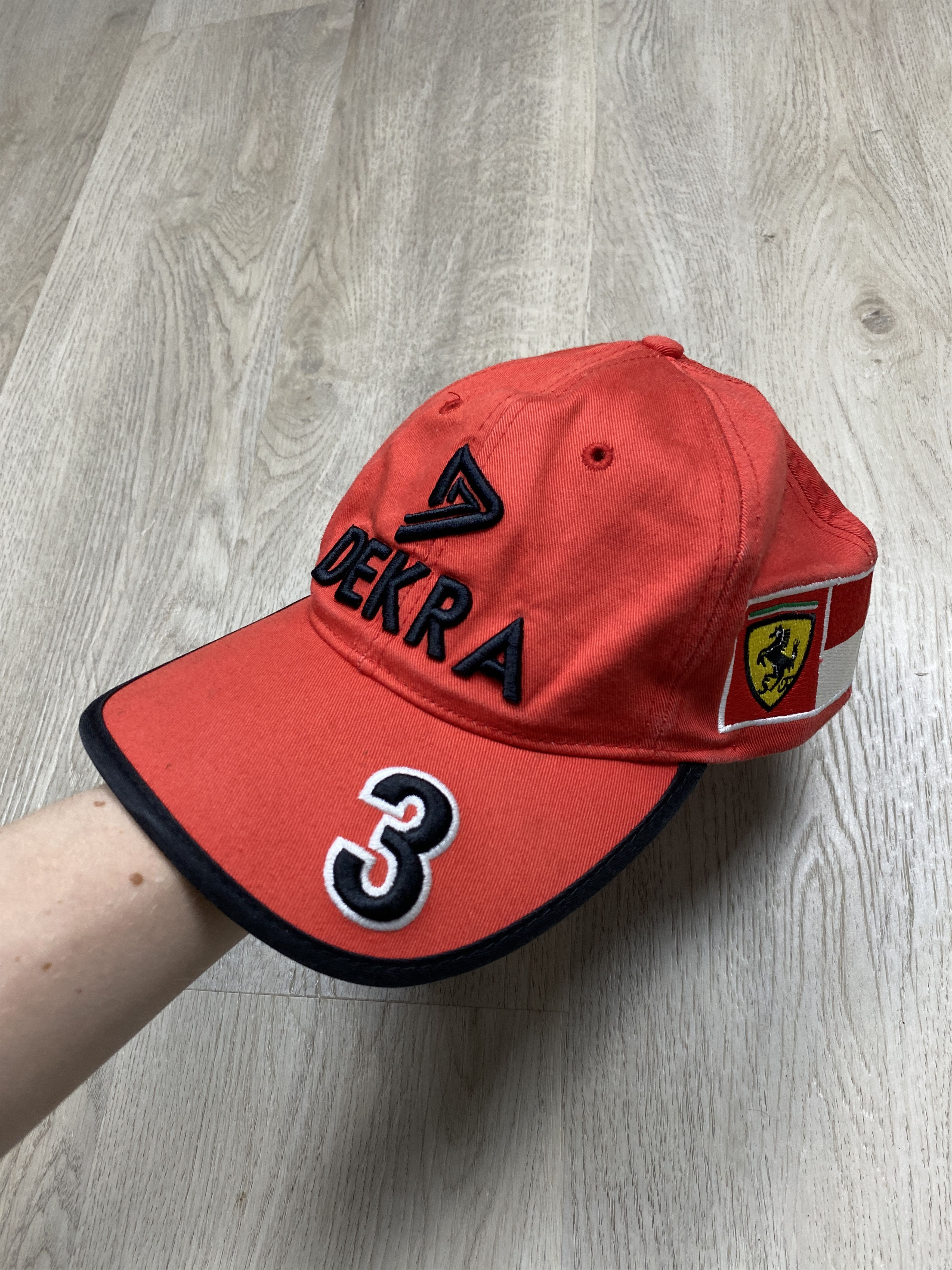 Ferrari Ferrari Michael Schumacher Dekra 1998 Vintage Mens Hat Cap Size ONE SIZE - 3 Thumbnail
