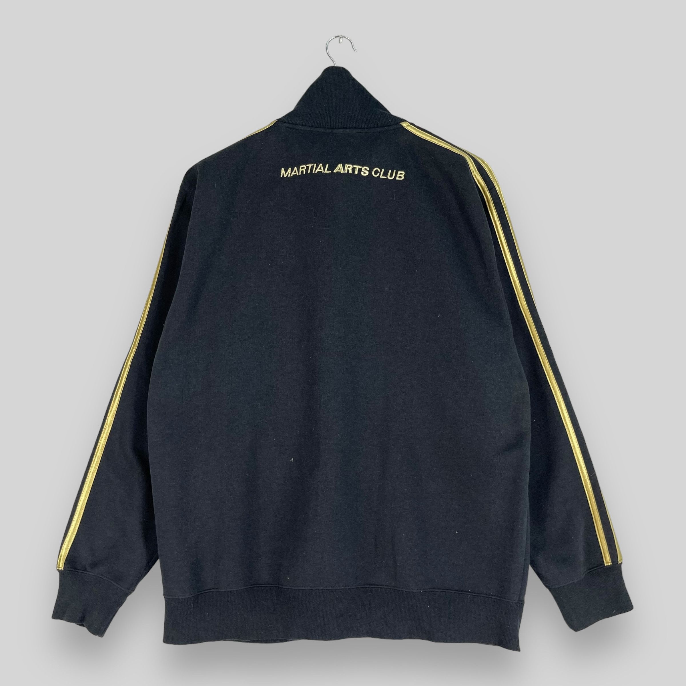 Adidas × Vintage Vintage Y2K ADIDAS Three Stripes Zipper Sweater Size US M / EU 48-50 / 2 - 8 Thumbnail