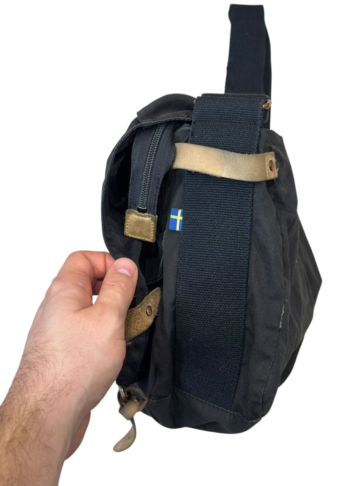 Fjallraven Fjallraven Vintage Black Shoulder School Strap Bag Size ONE SIZE - 5 Thumbnail