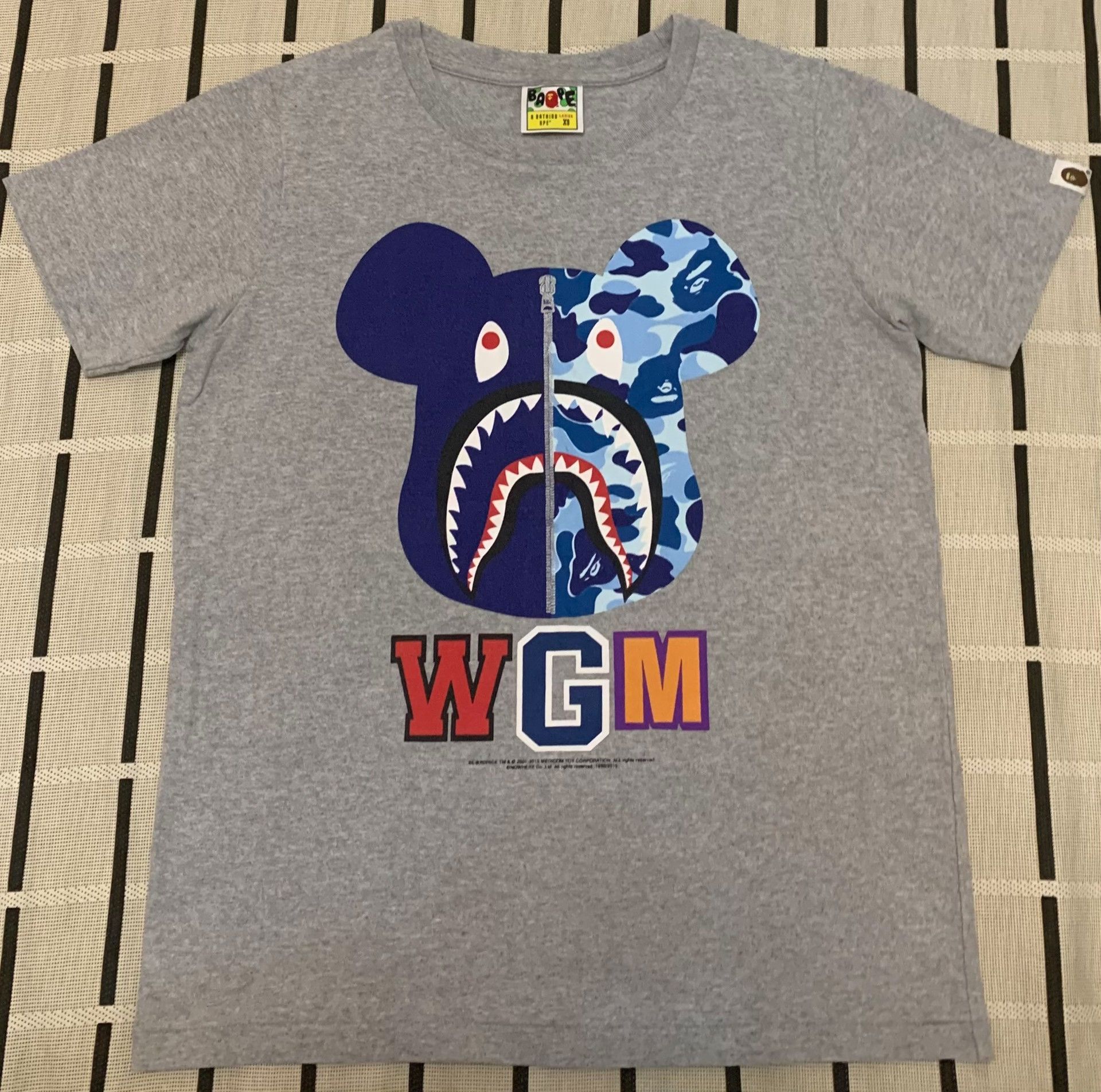 Bape Bape Camo Blue T-Shirt XS Women Size XS / US 0-2 / IT 36-38 - 1 Thumbnail