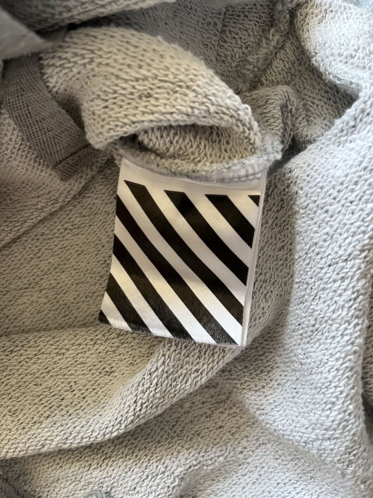 Off-White Off-White grey waves hoodie sweatshirt Size US M / EU 48-50 / 2 - 5 Thumbnail