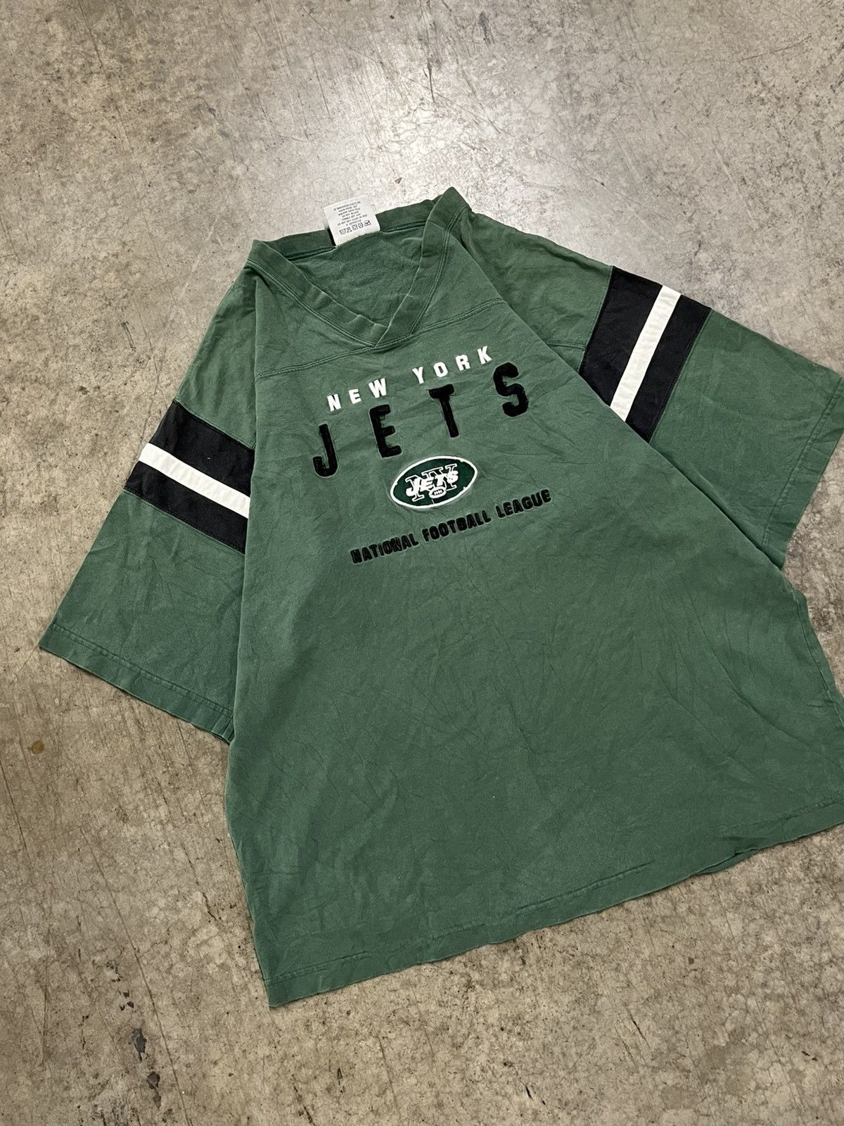 Vintage Vintage NY jets Lee sport tee shirt NFL streetwear rare Size US L / EU 52-54 / 3 - 1 Thumbnail