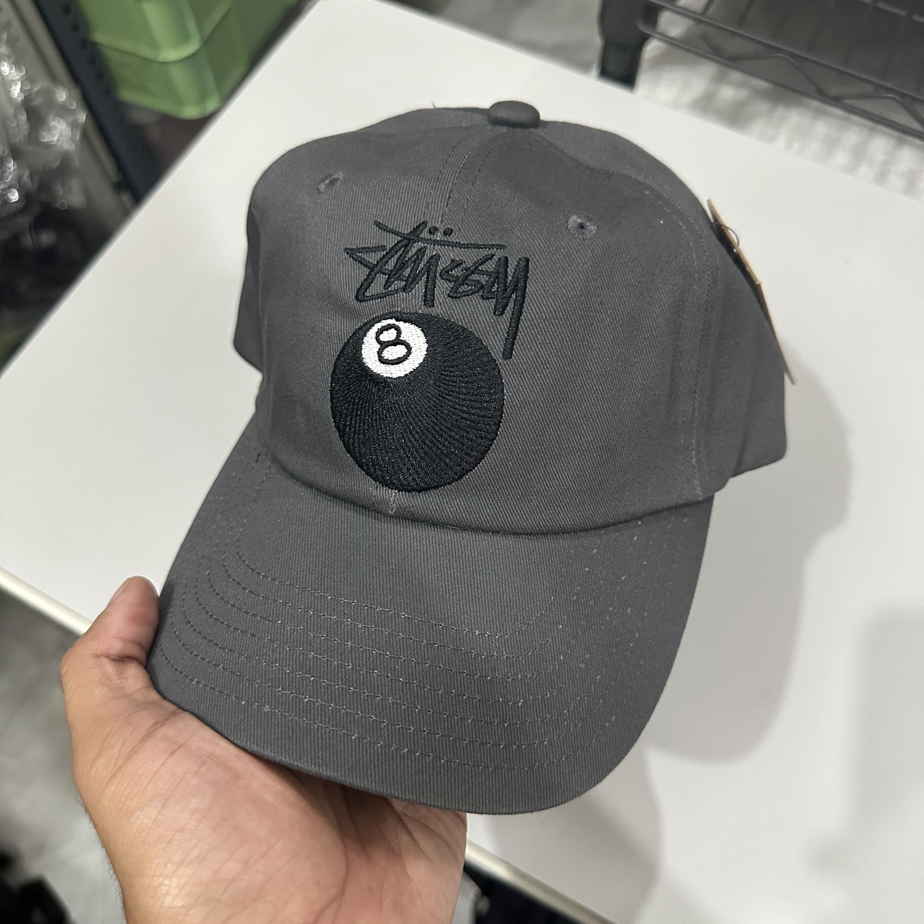 Stussy Stussy cap hat grey Size ONE SIZE - 2 Thumbnail