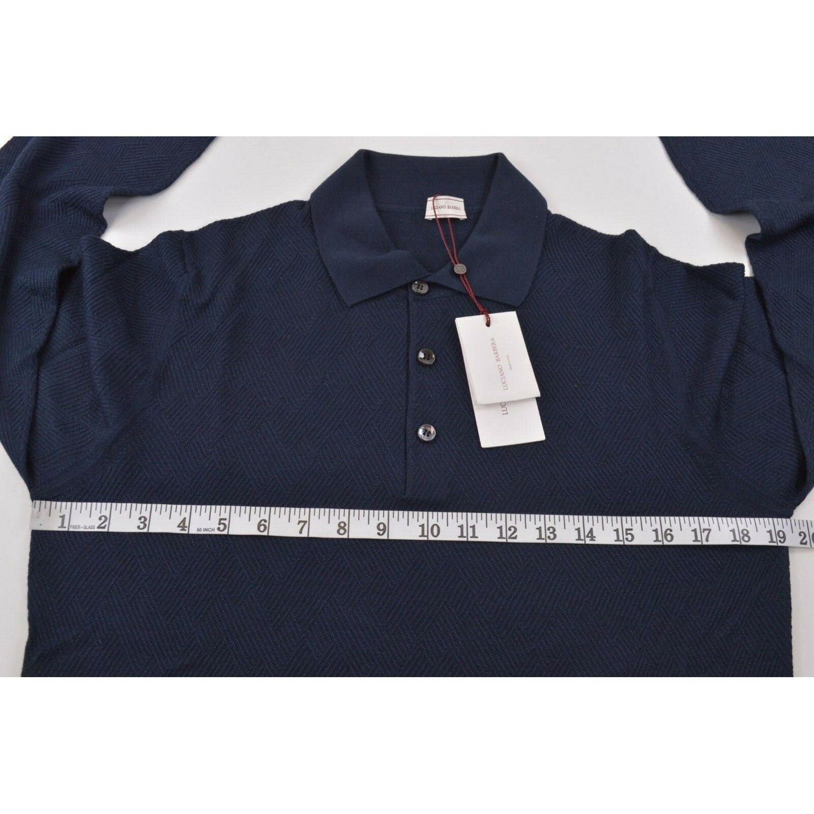 Luciano Barbera Luciano Barbera Sweater Size US S in Blue Size US S / EU 44-46 / 1 - 5 Thumbnail