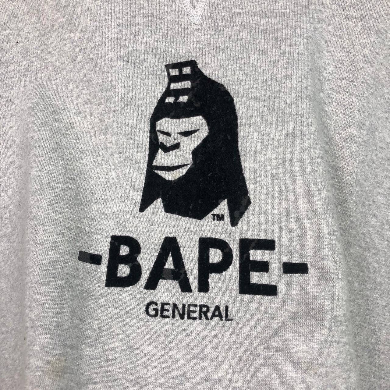 Bape Vintage 90s Bape General Nigo A Bathing Ape Sweatshirt Size US L / EU 52-54 / 3 - 3 Thumbnail