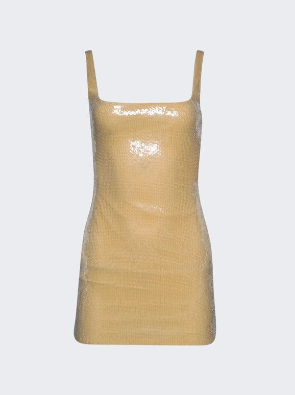 16Arlington o1mle1125 Sior Mini Dress in Yellow Size M / US 6-8 / IT 42-44 - 1 Preview
