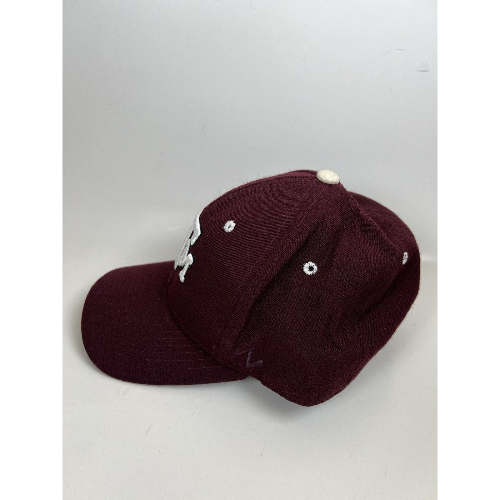 Zephyr Vintage Texas A&M Aggies Fitted Hat Cap Size 7 3/8 Zephyr Wo Size ONE SIZE - 2 Thumbnail